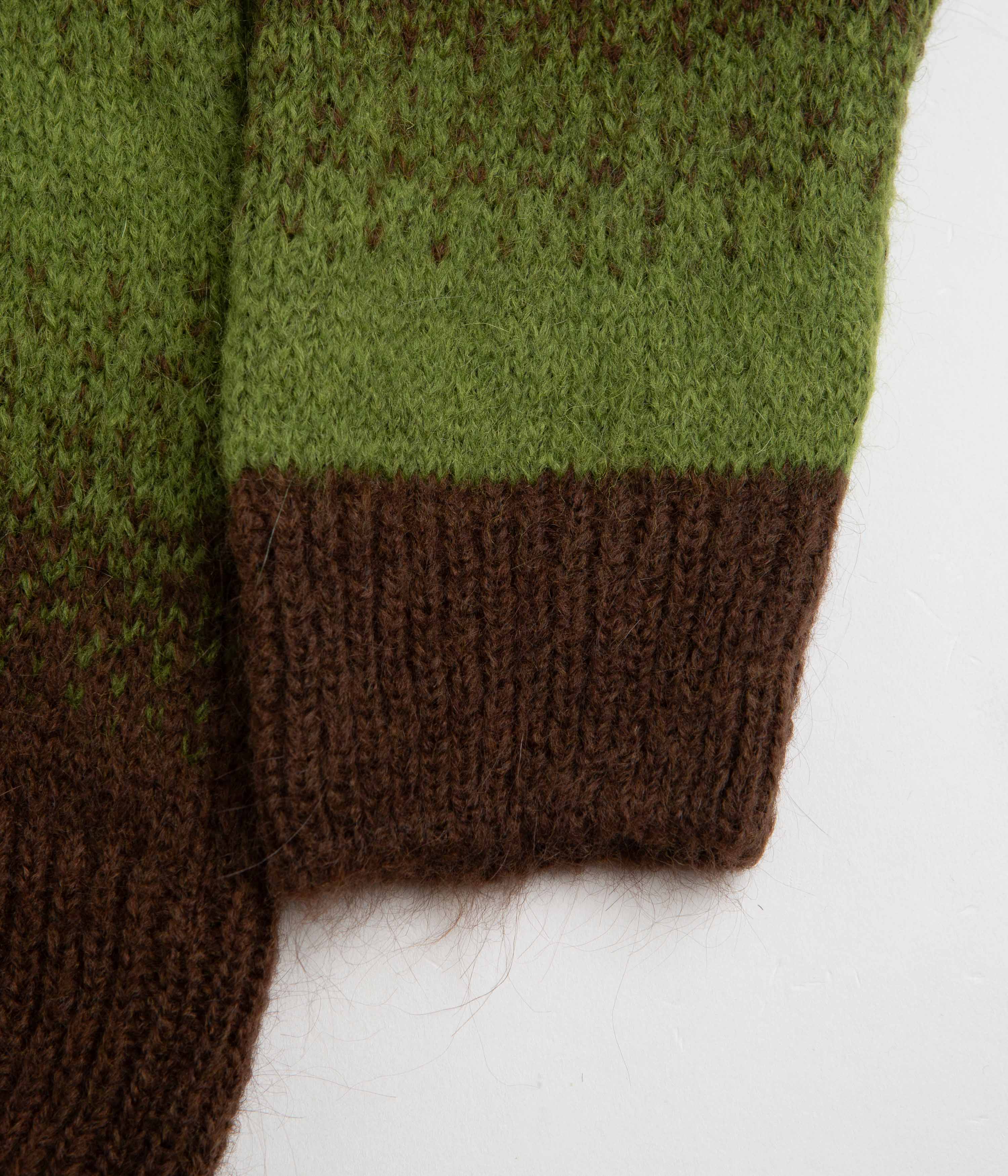 Pop Trading Company Striped Cardigan - Delicioso / Foliage - Image 4