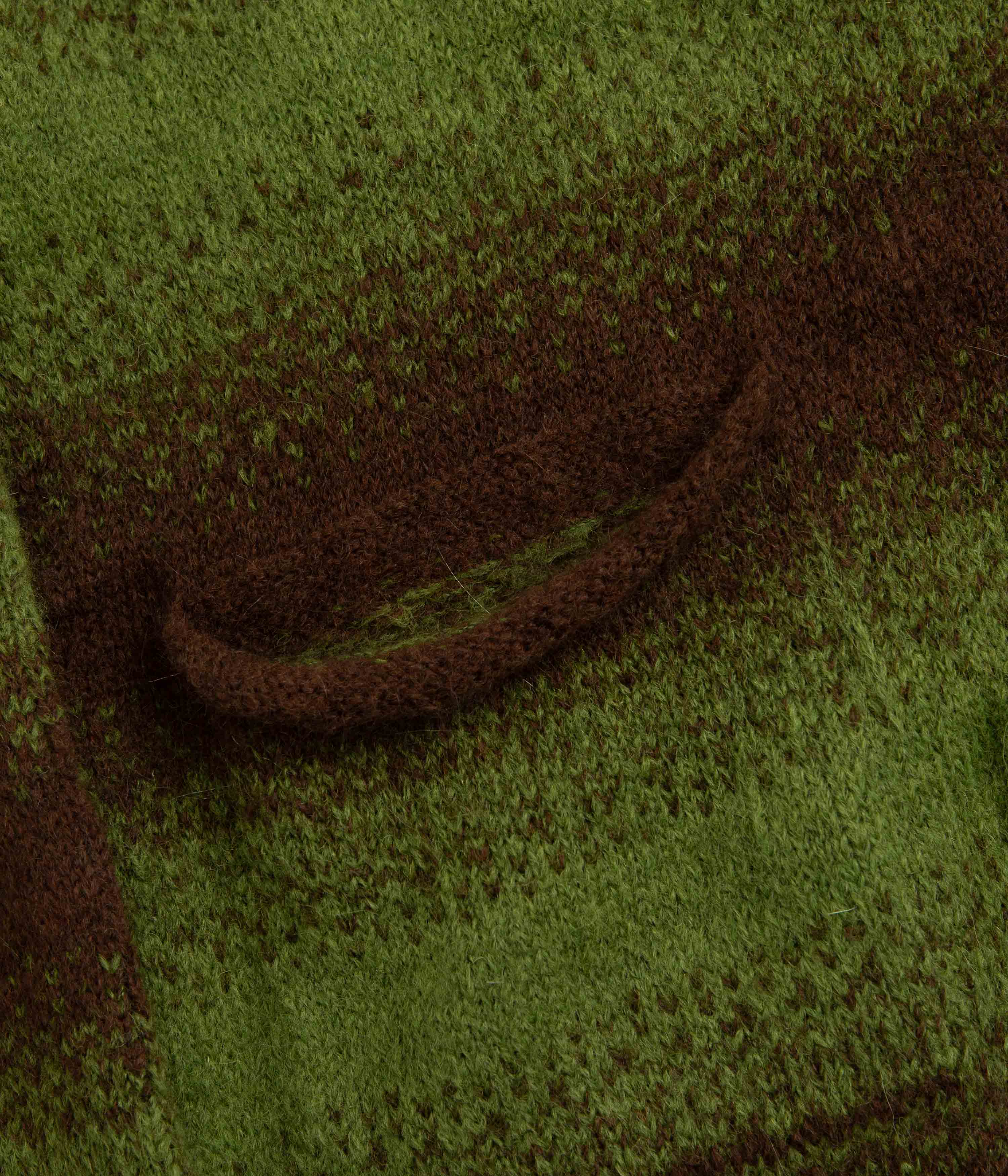 Pop Trading Company Striped Cardigan - Delicioso / Foliage - Image 5