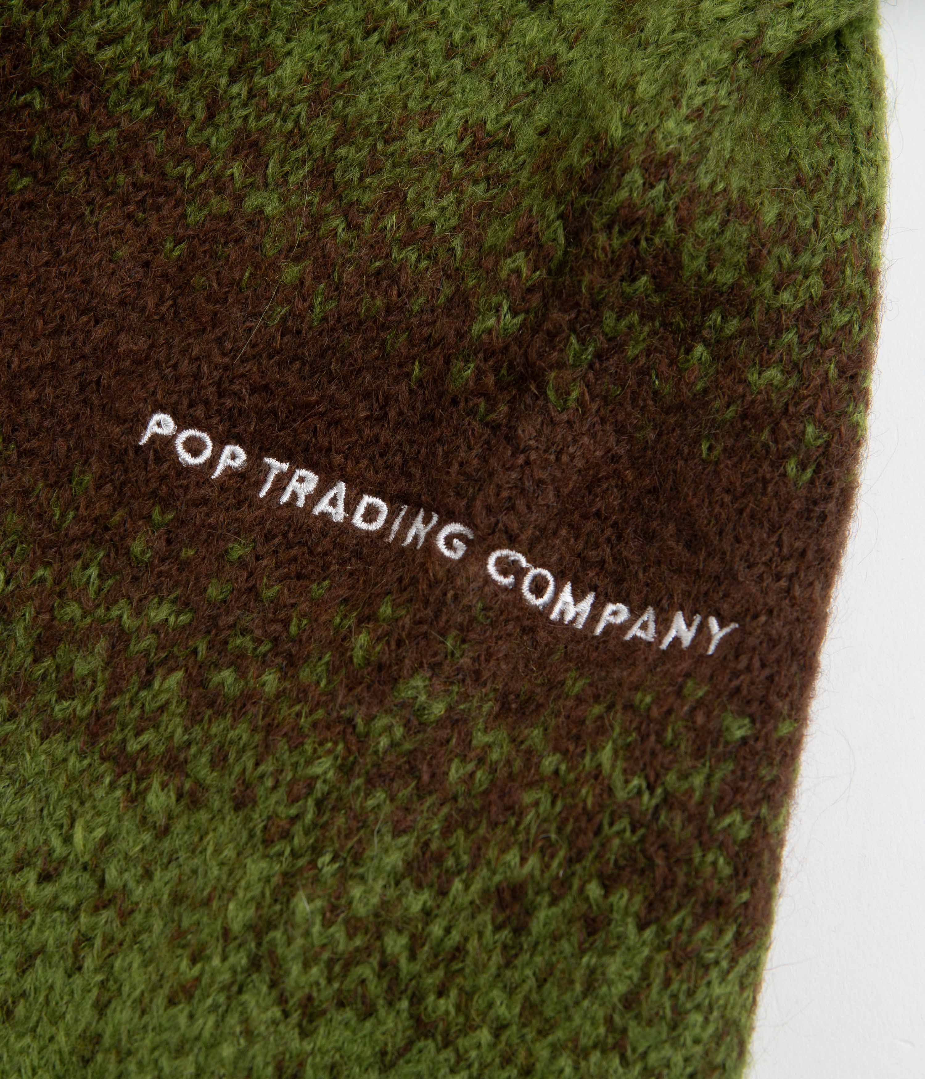 Pop Trading Company Striped Cardigan - Delicioso / Foliage - Image 6