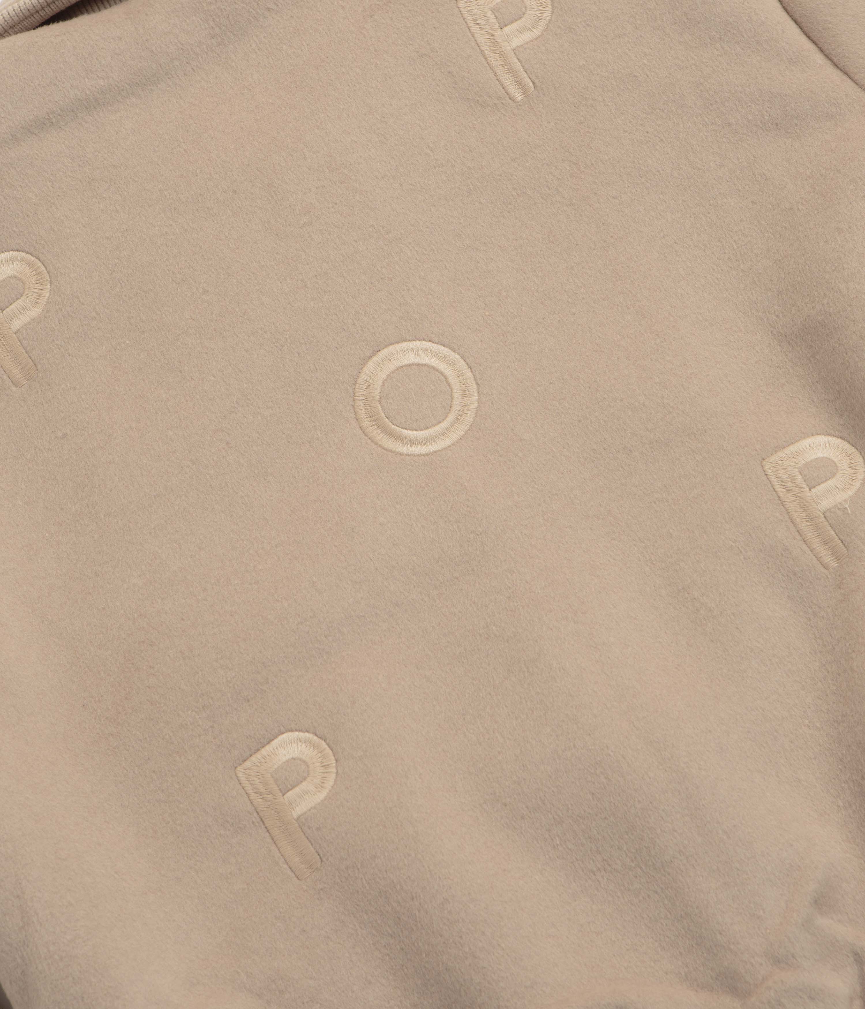 Pop Trading Company Varsity Jacket - White Pepper - Image 7