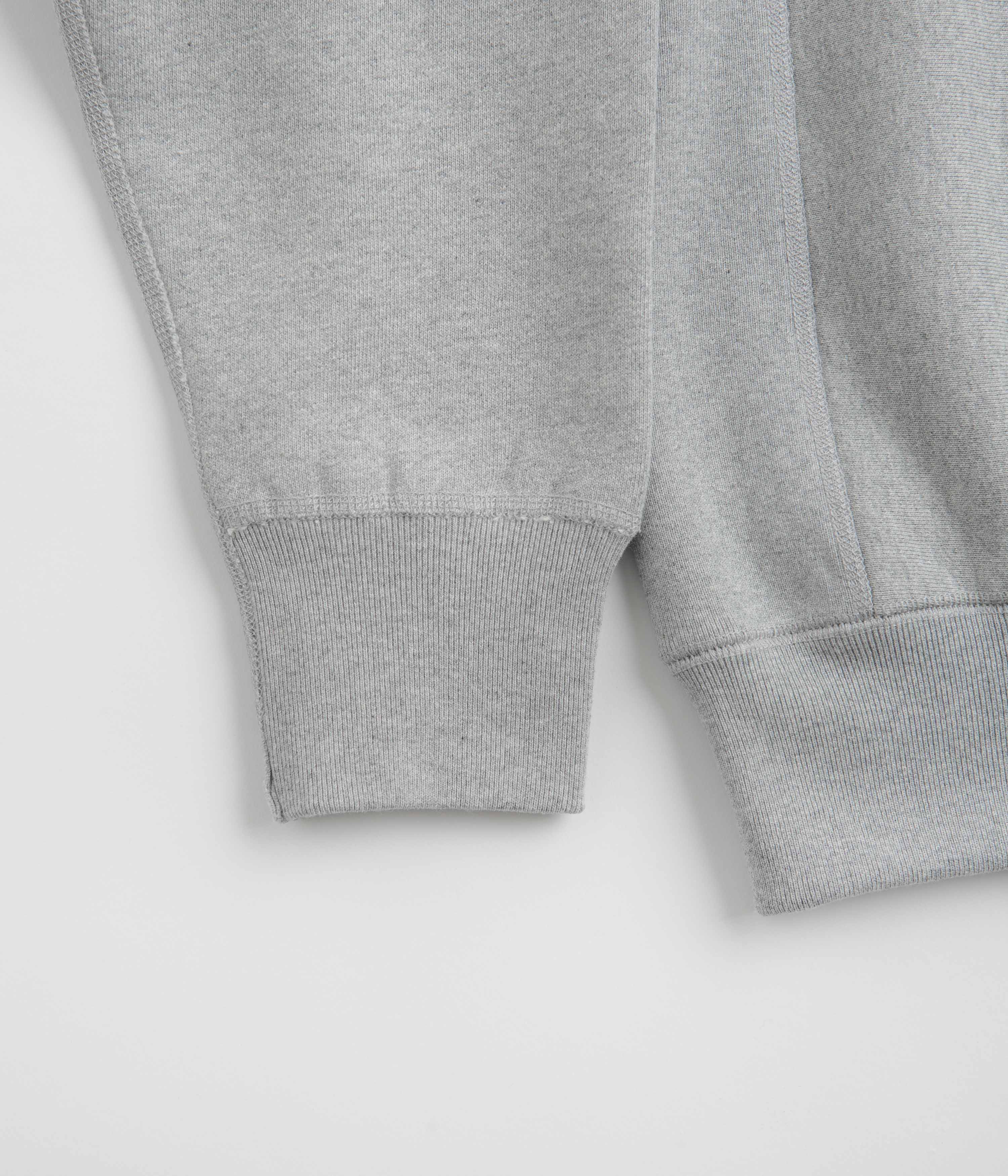 Pop Trading Company x FTC Crewneck Sweatshirt - Heather Grey - Image 2