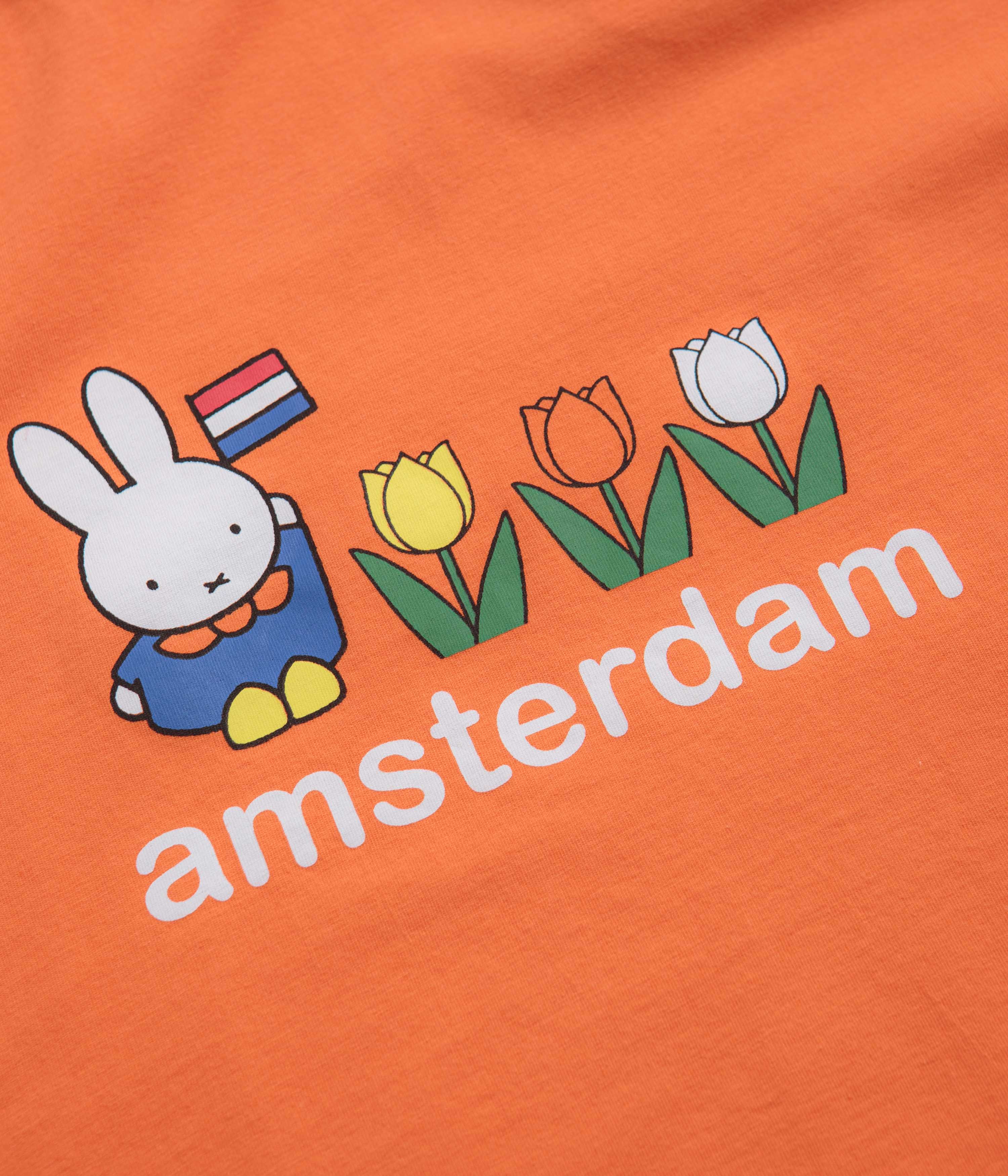 Pop Trading Company x Miffy Amsterdam Long Sleeve T-Shirt - Red - Image 3