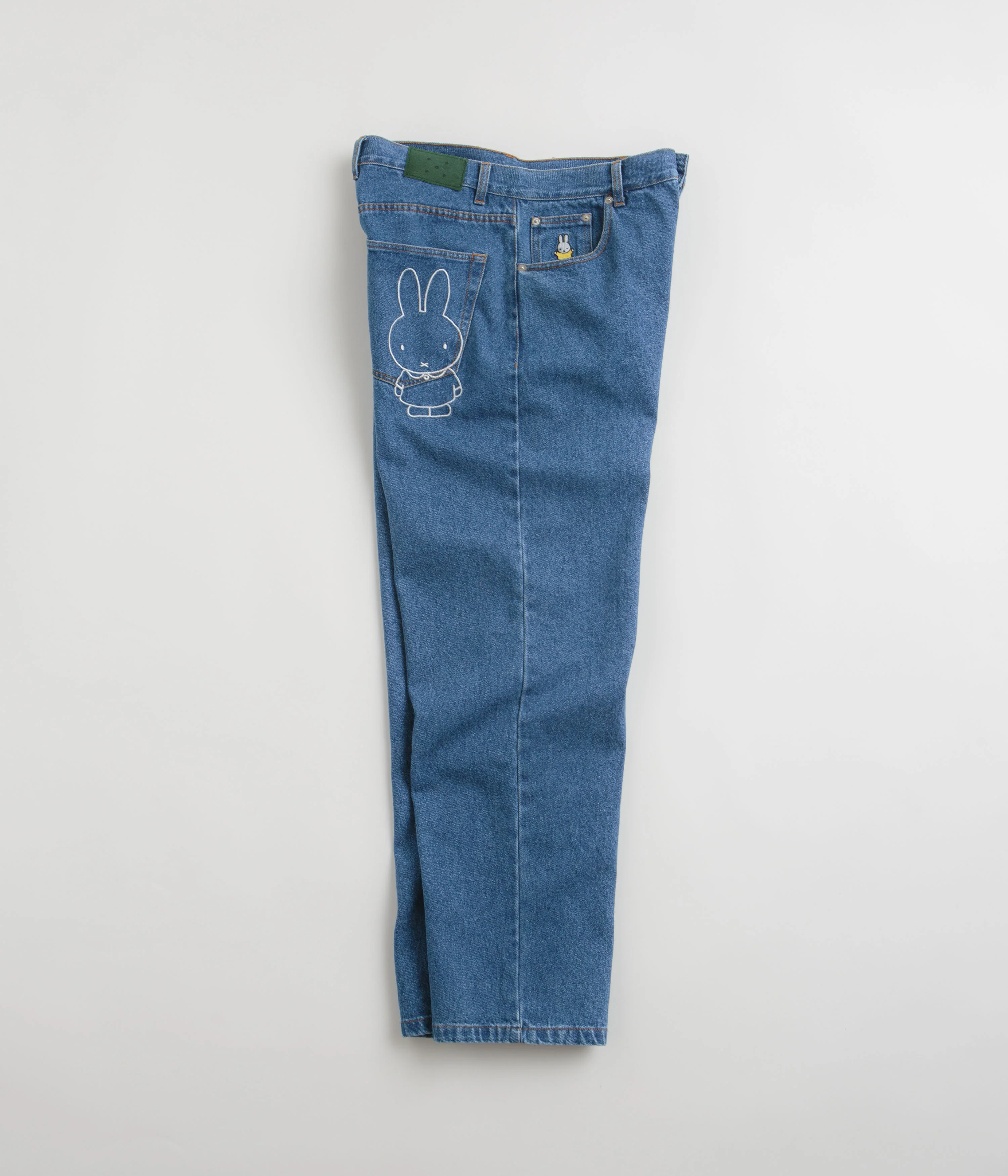 Pop Trading Company x Miffy DRS Denim Jeans - Dark Stonewash - Image 2