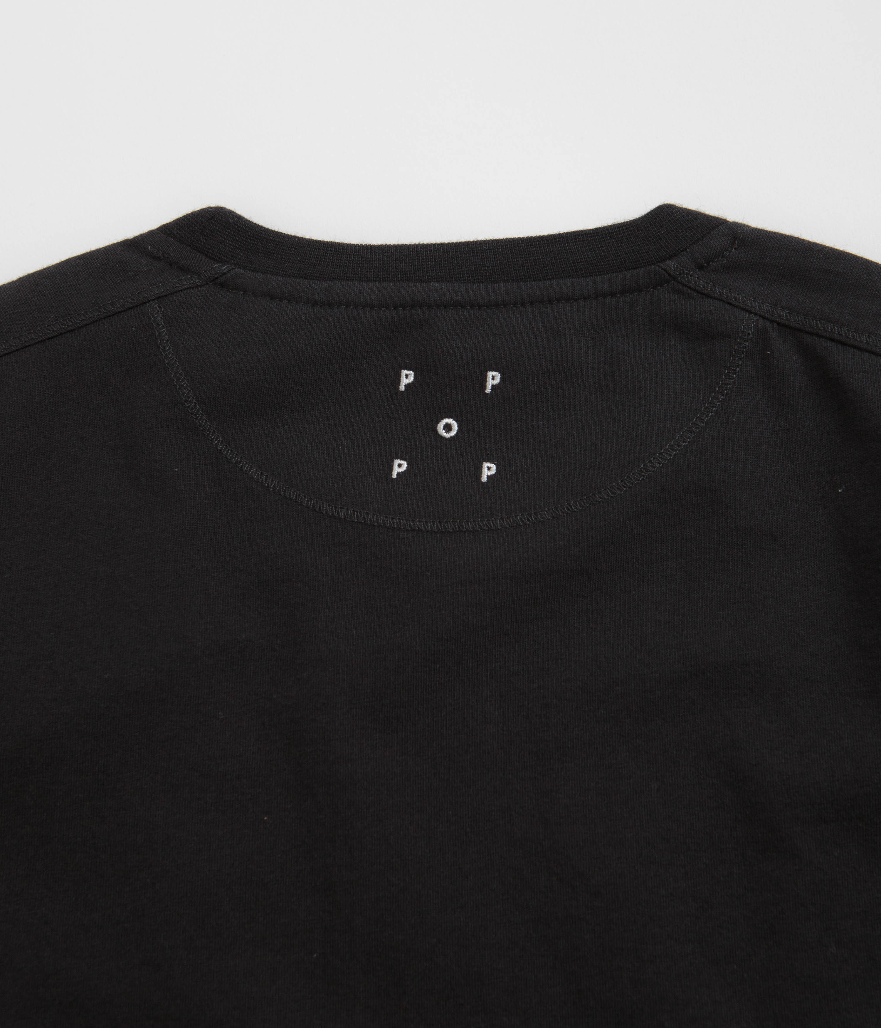 Pop Trading Company x Miffy Embroidered T-Shirt - Black - Image 4