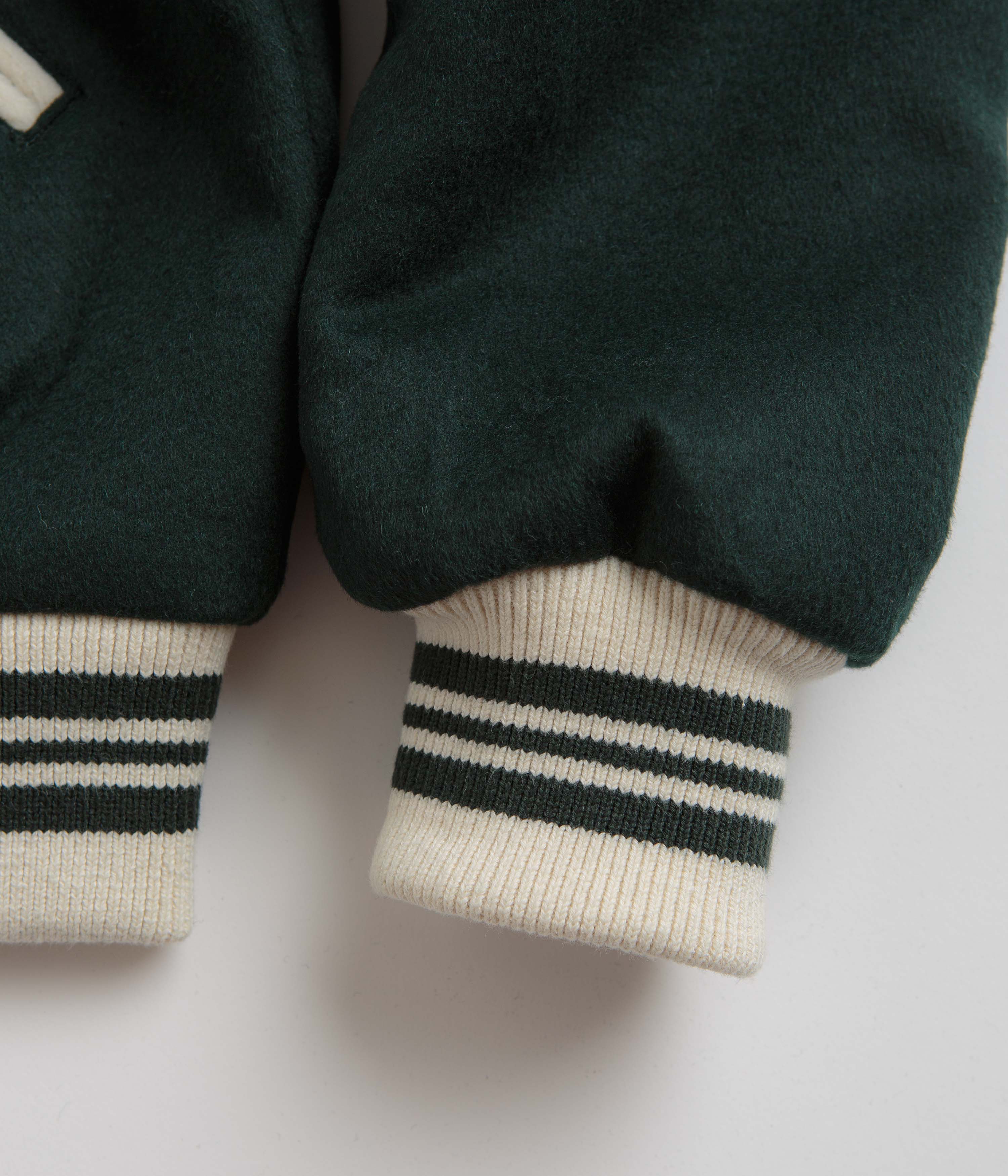 Pop Trading Company x Parra Varsity Jacket - Pine Green - Image 11