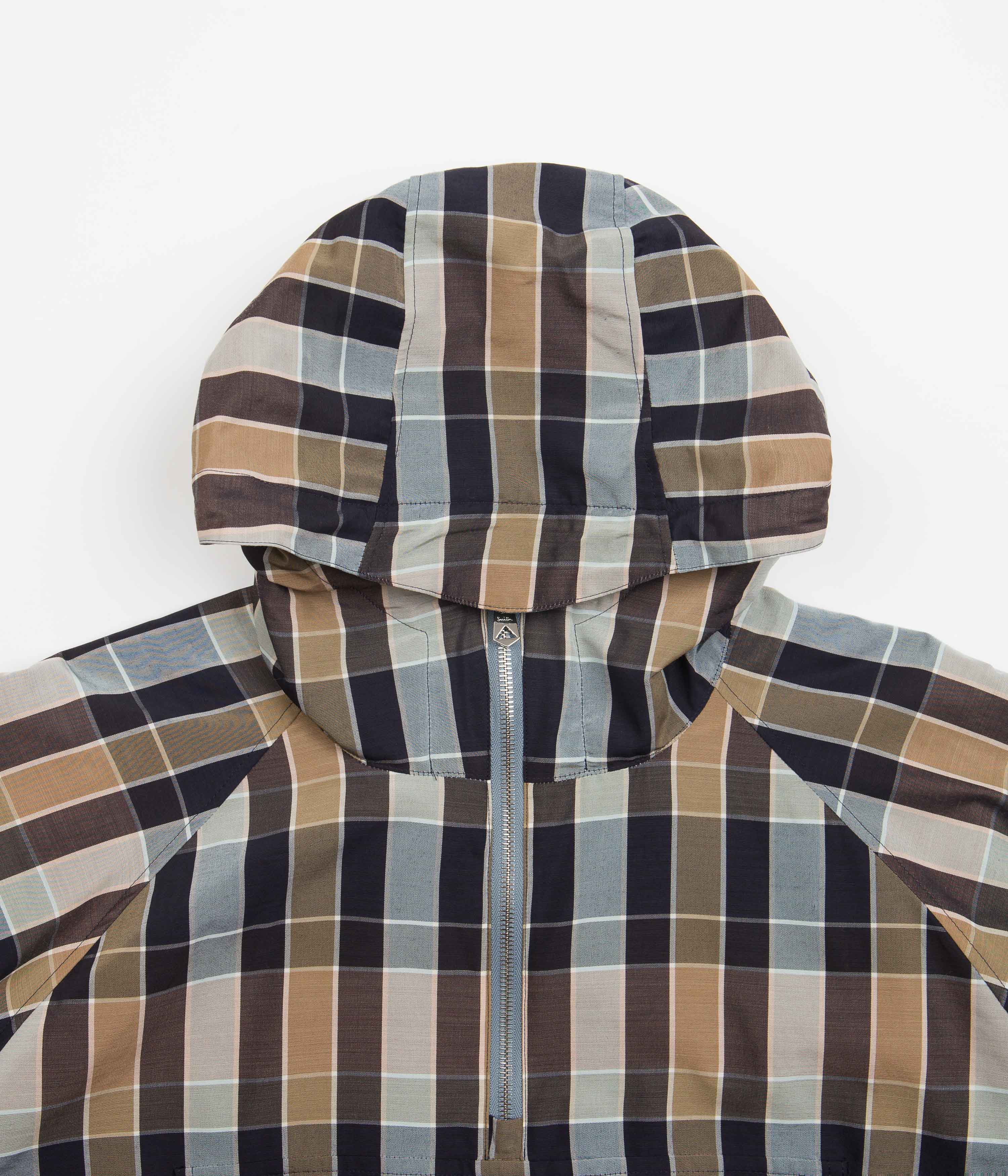 Pop Trading Company x Paul Smith Reversible Cagoule - Blue - Image 4