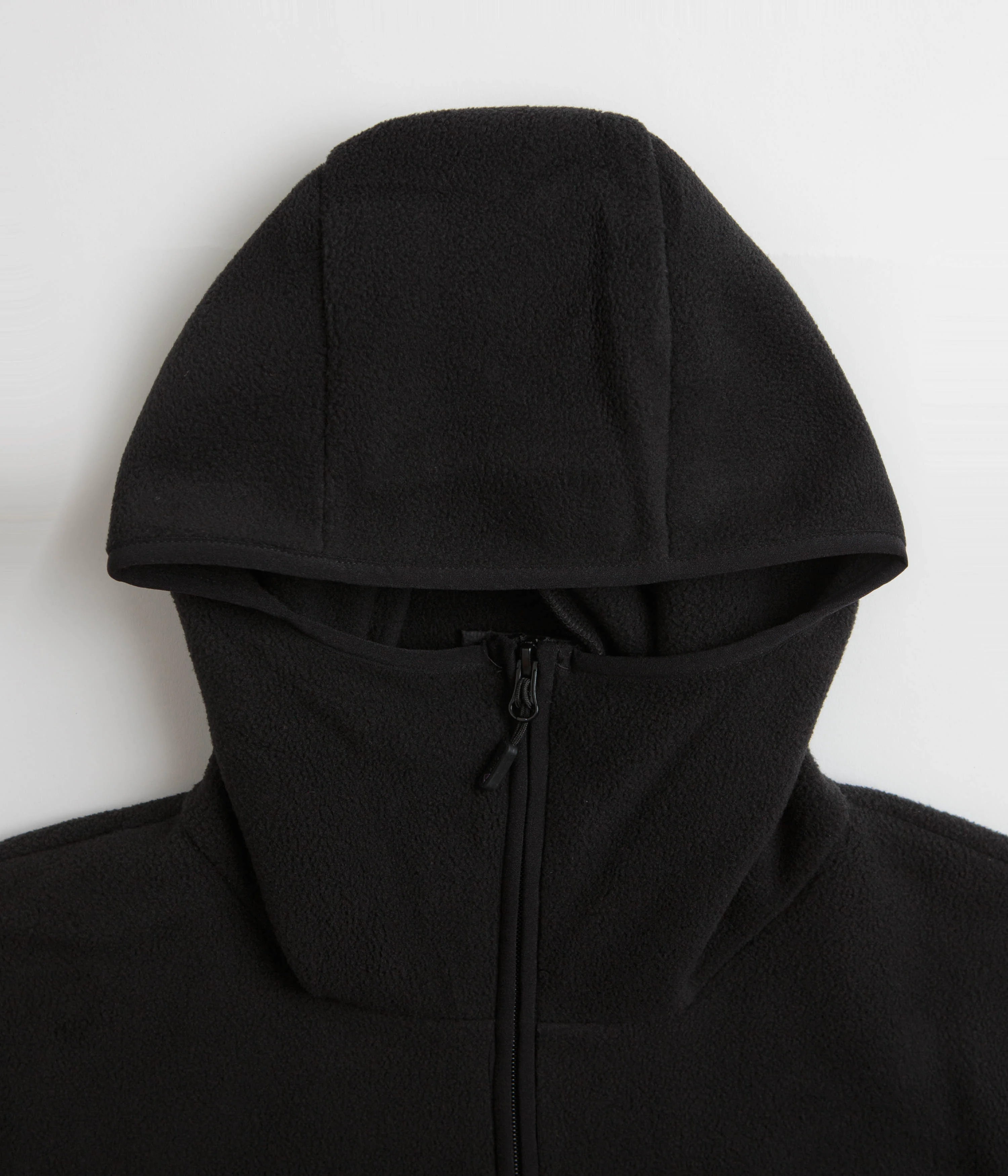 Purple Mountain Observatory Balaclava Fleece Hoodie - Black - Image 5