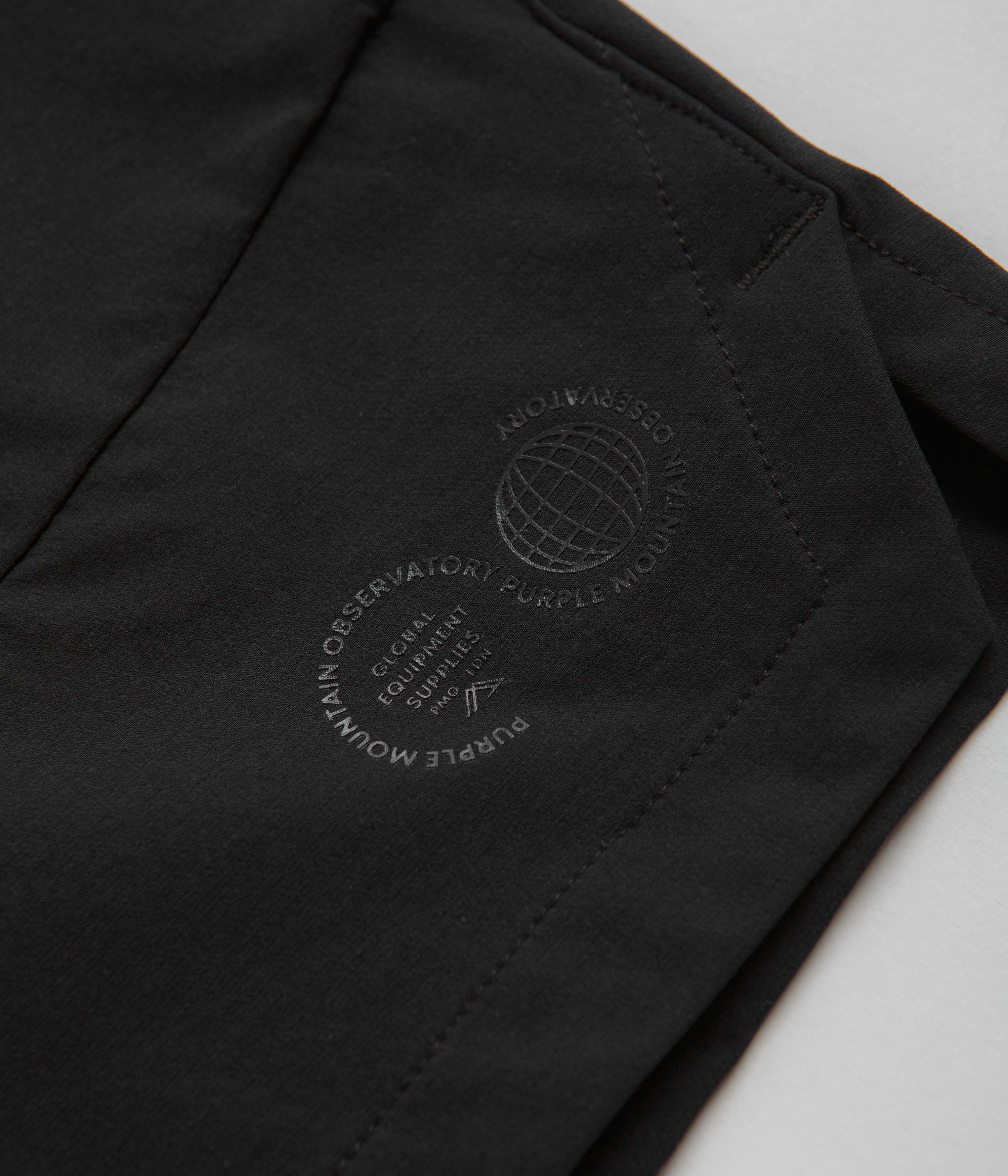 Purple Mountain Observatory Blocked Climbing Shorts - Black - Image 6