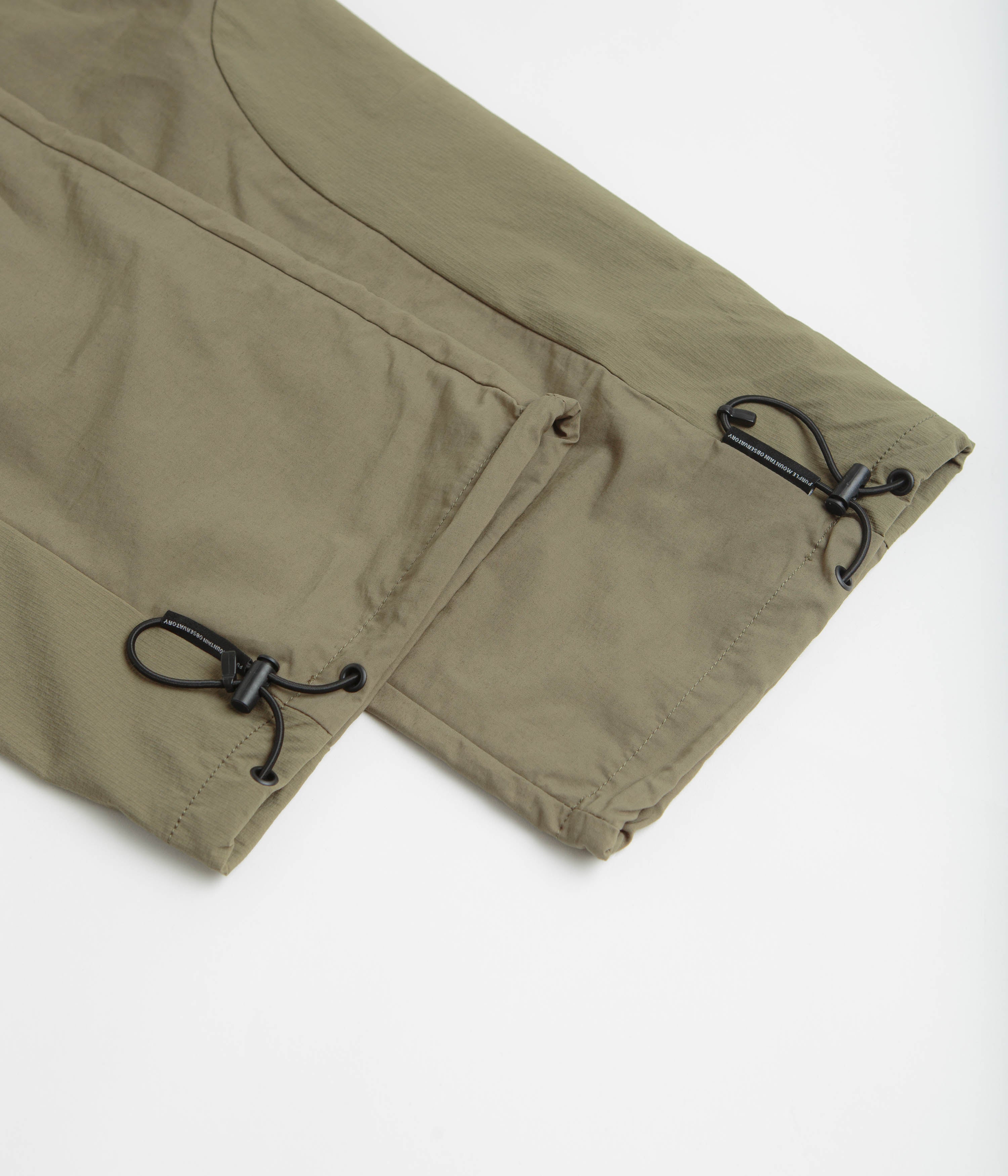 Purple Mountain Observatory Blocked Hiking Pants - Burnt Olive - Image 8