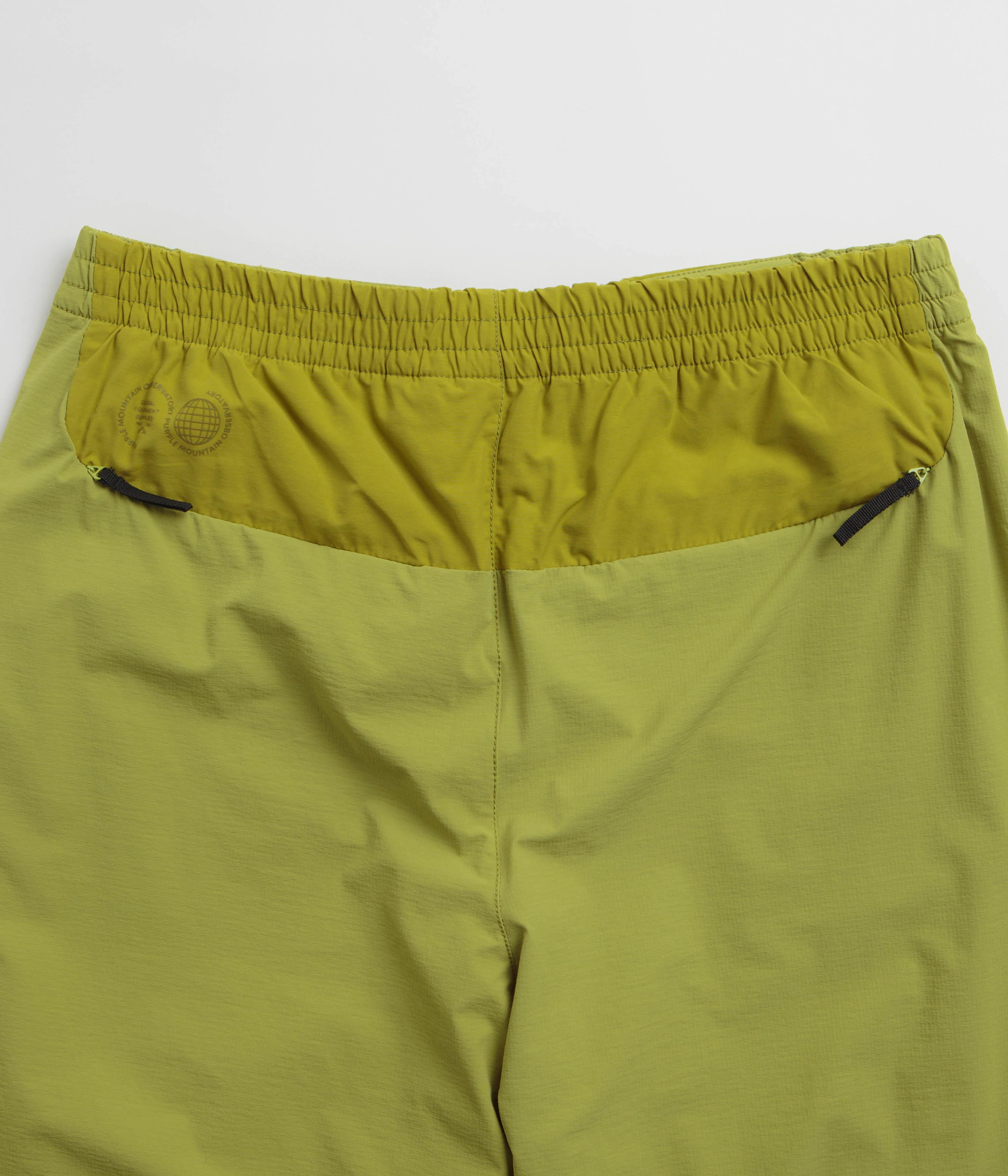 Purple Mountain Observatory Blocked Terrain Pants - Mustard - Image 6
