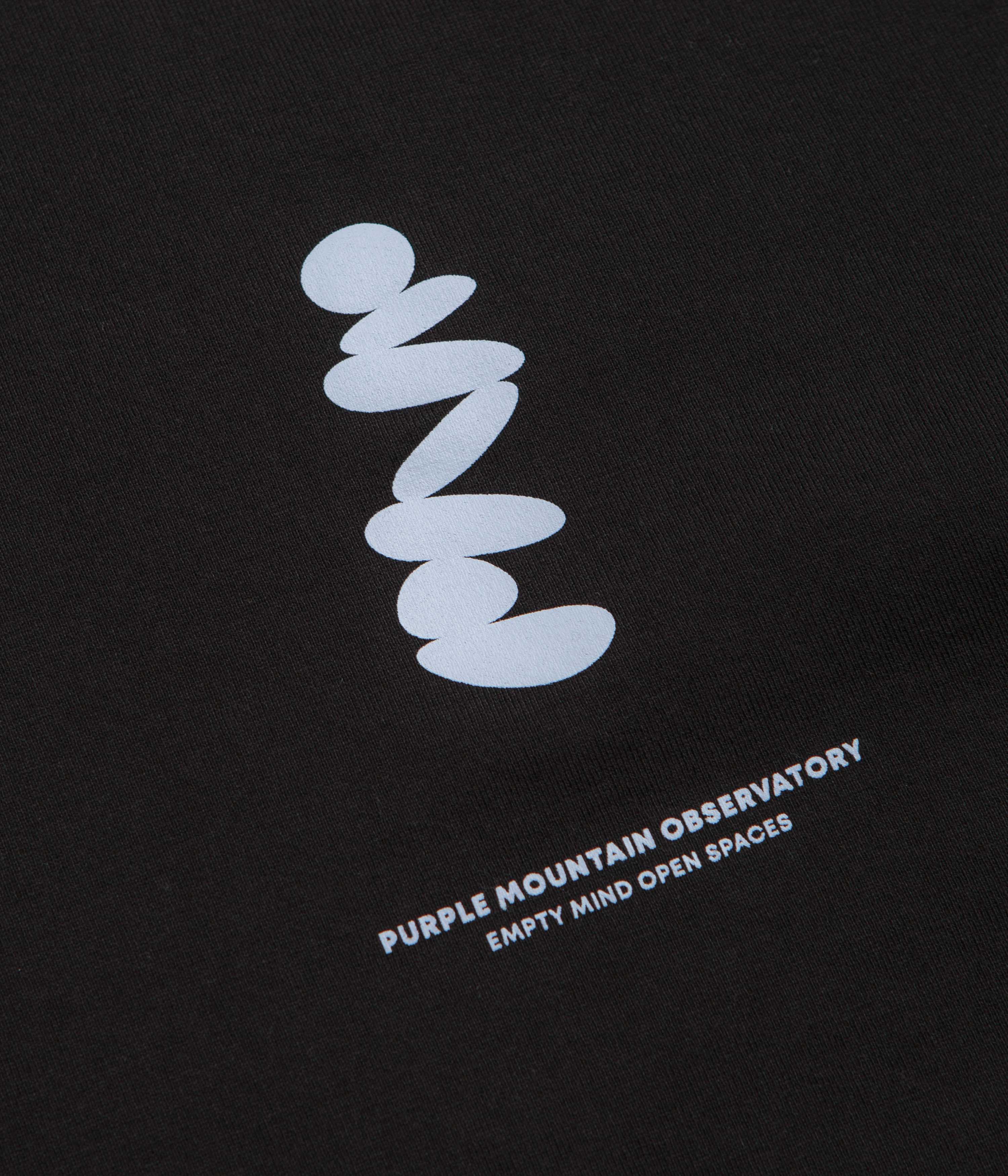 Purple Mountain Observatory Boulders Long Sleeve T-Shirt - Black - Image 3