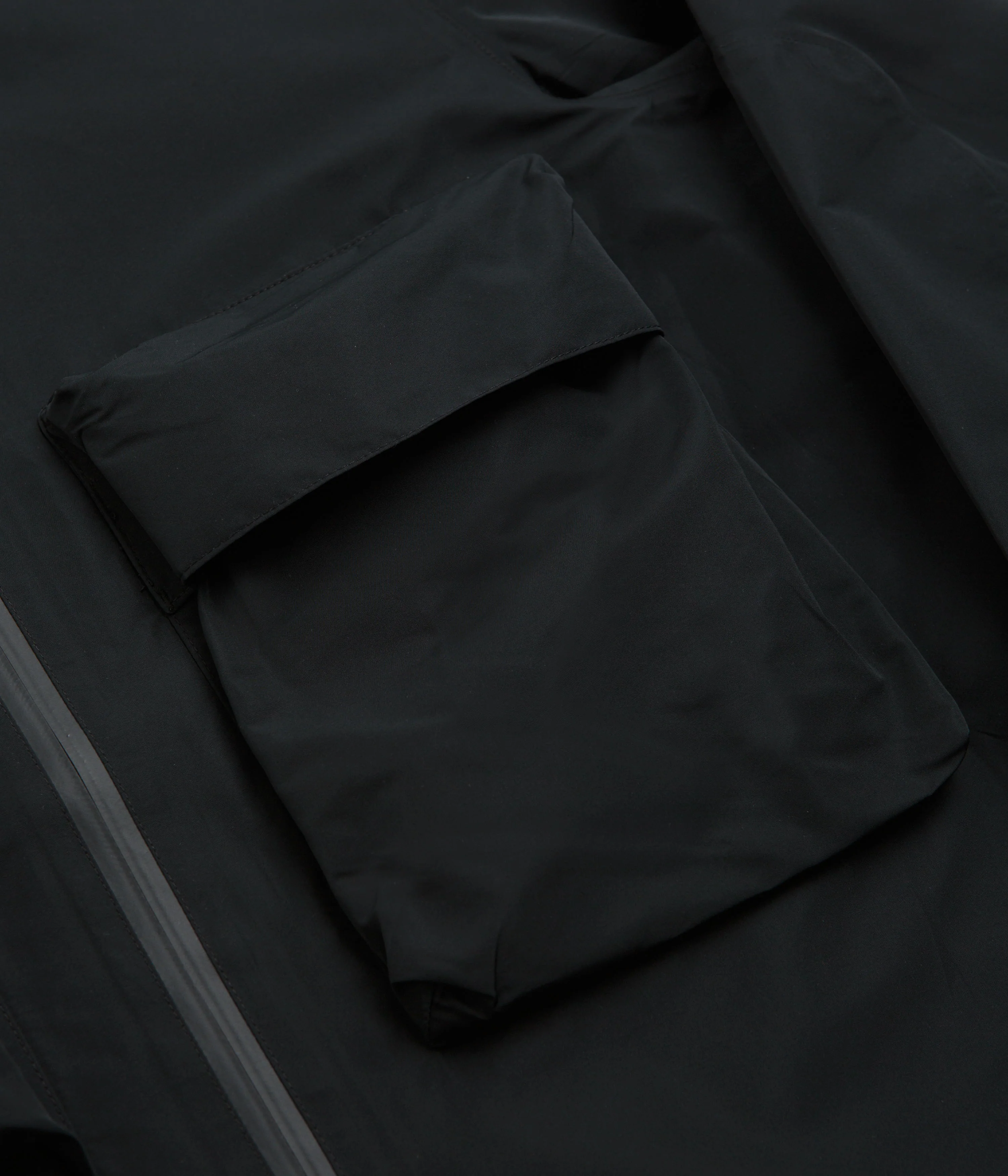 Purple Mountain Observatory Climate Overshirt Jacket - Black - Image 6