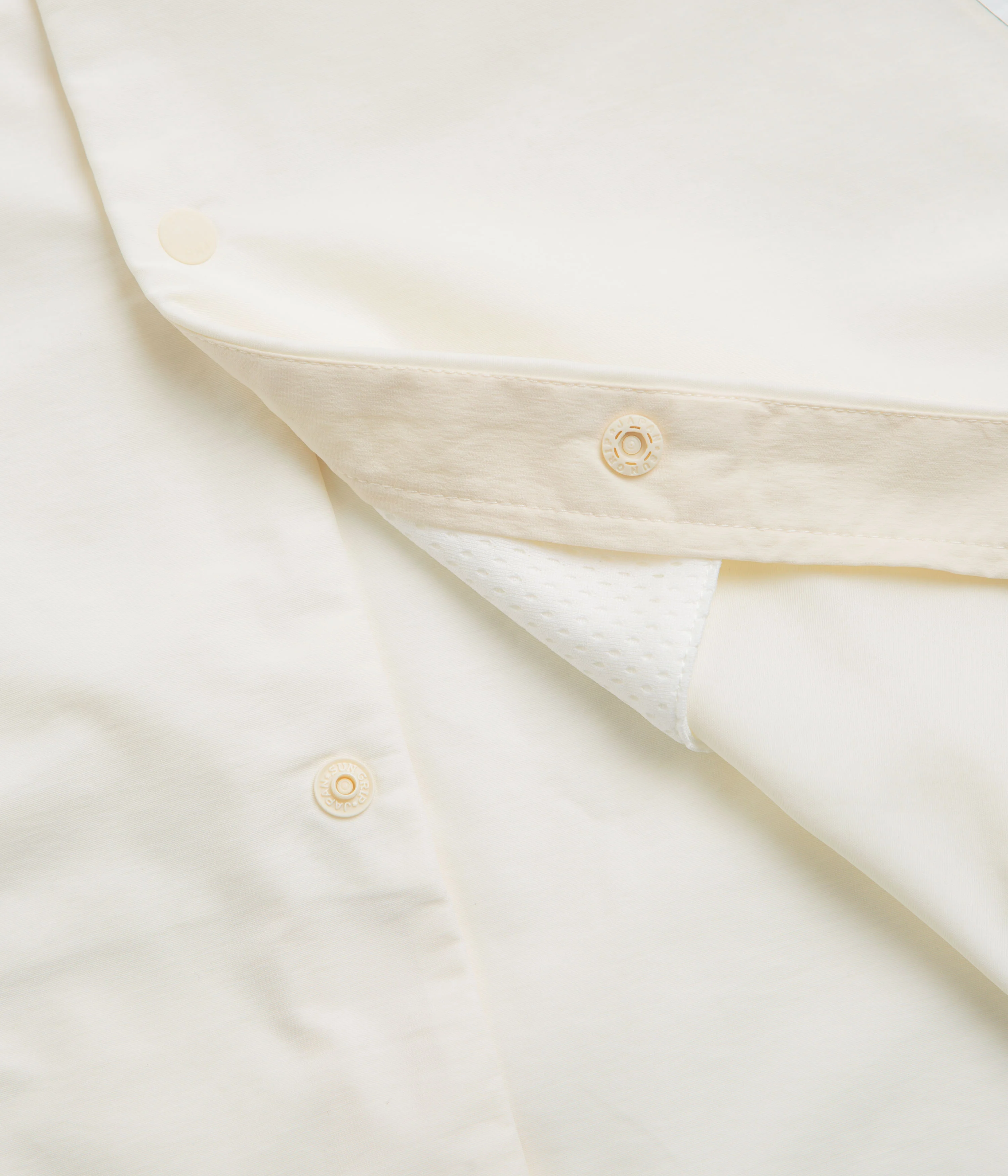 Purple Mountain Observatory Field Short Sleeve Shirt - Cream - Image 6
