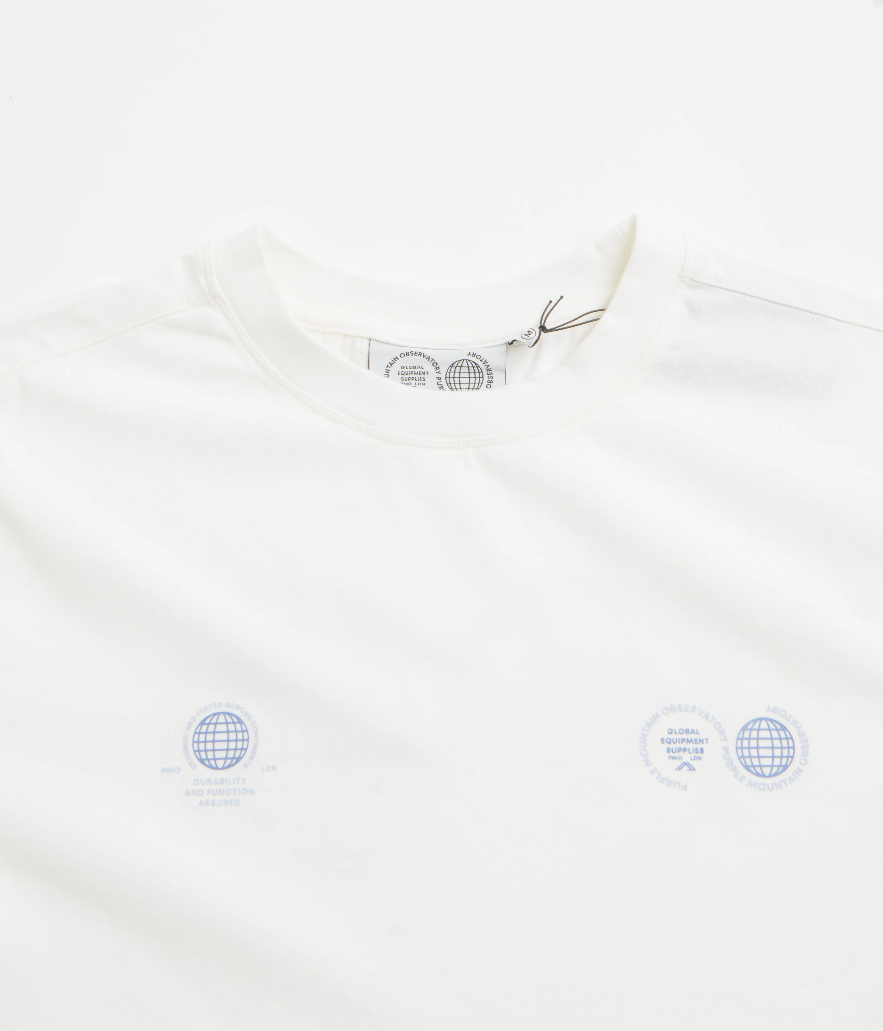 Purple Mountain Observatory Globe T-Shirt - White - Image 3