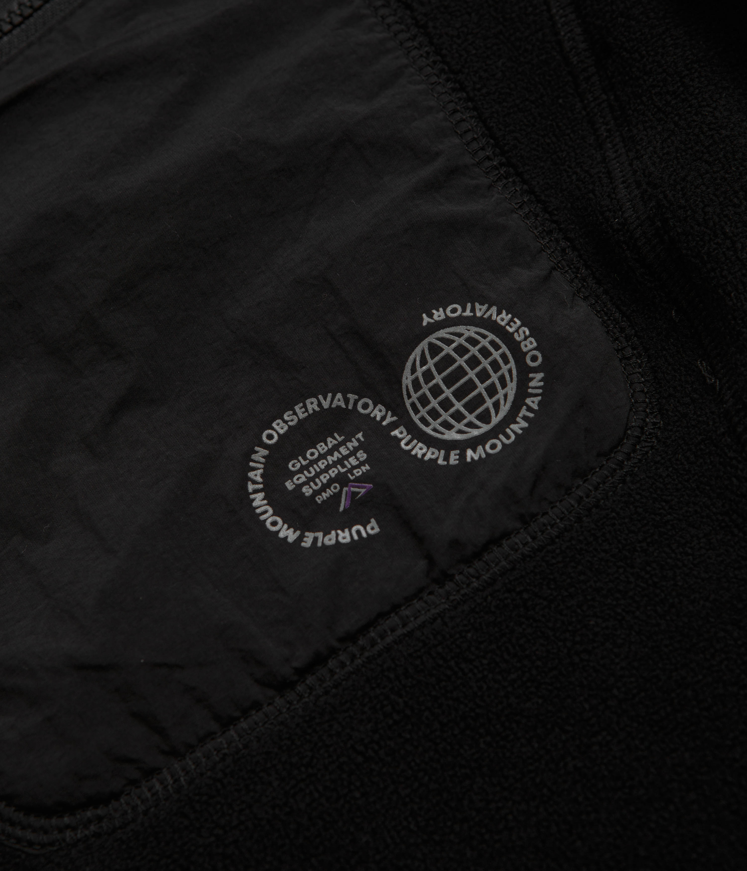 Purple Mountain Observatory Micro Fleece - Black - Image 3