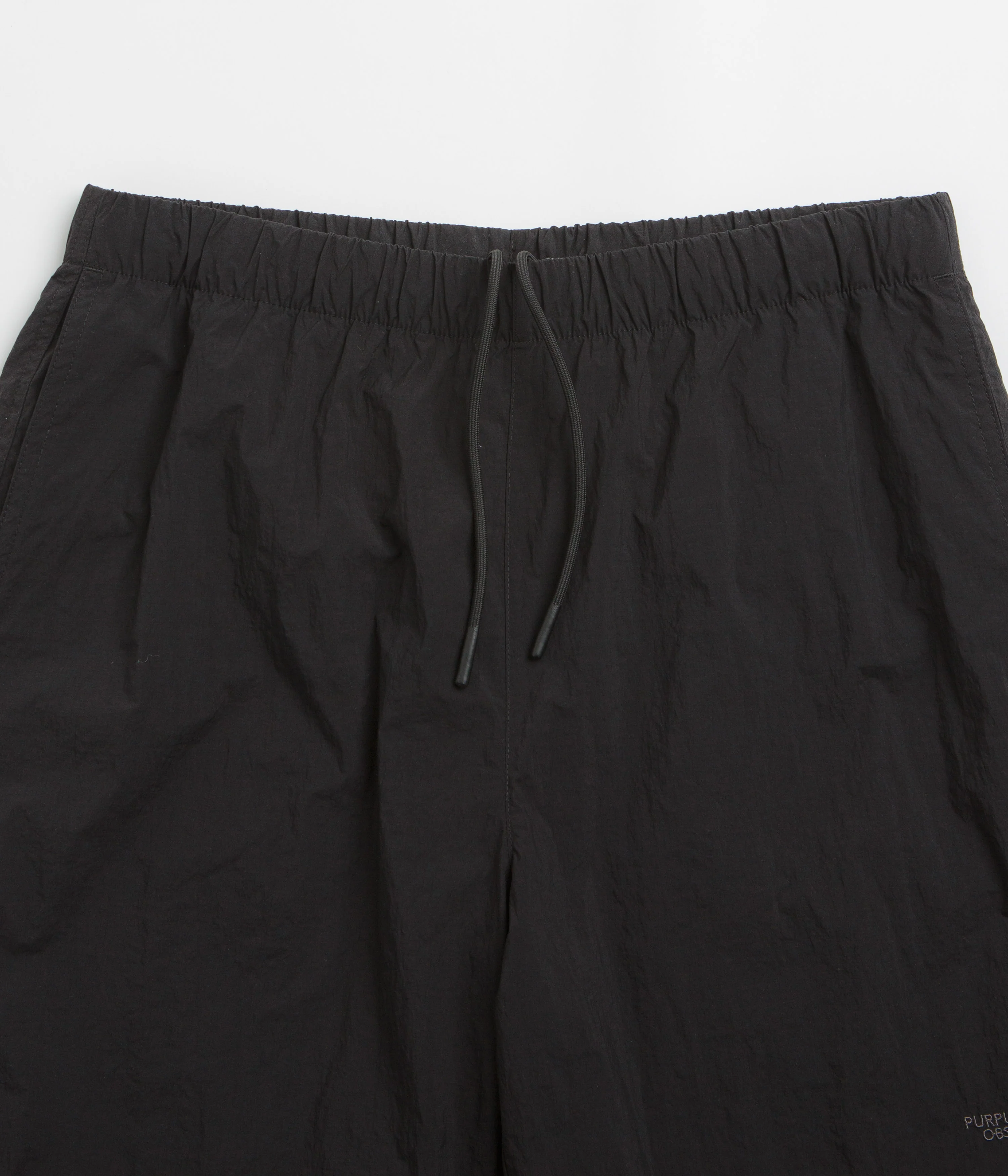 Purple Mountain Observatory Track Shorts - Black - Image 4