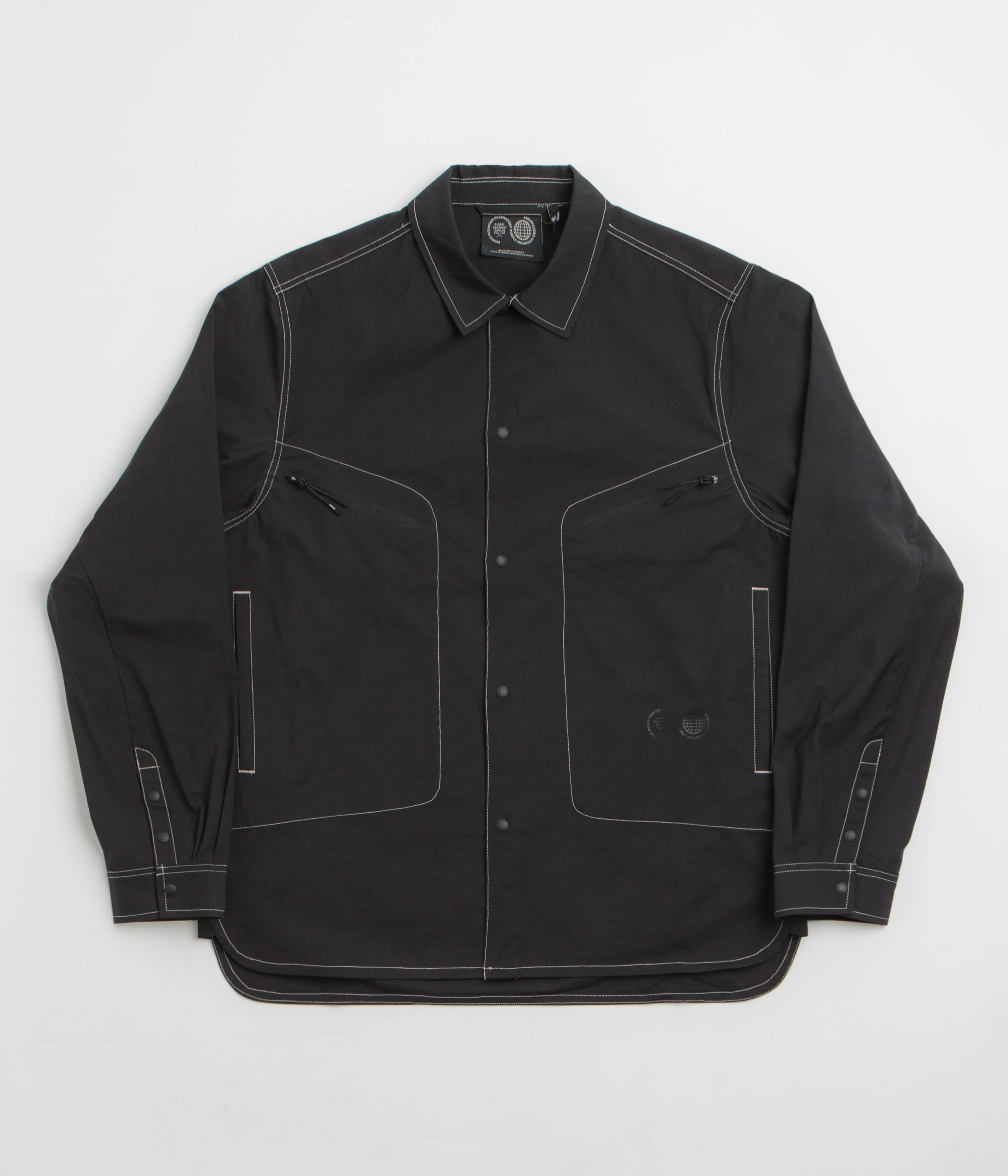 Purple Mountain Observatory Trail Overshirt - Black