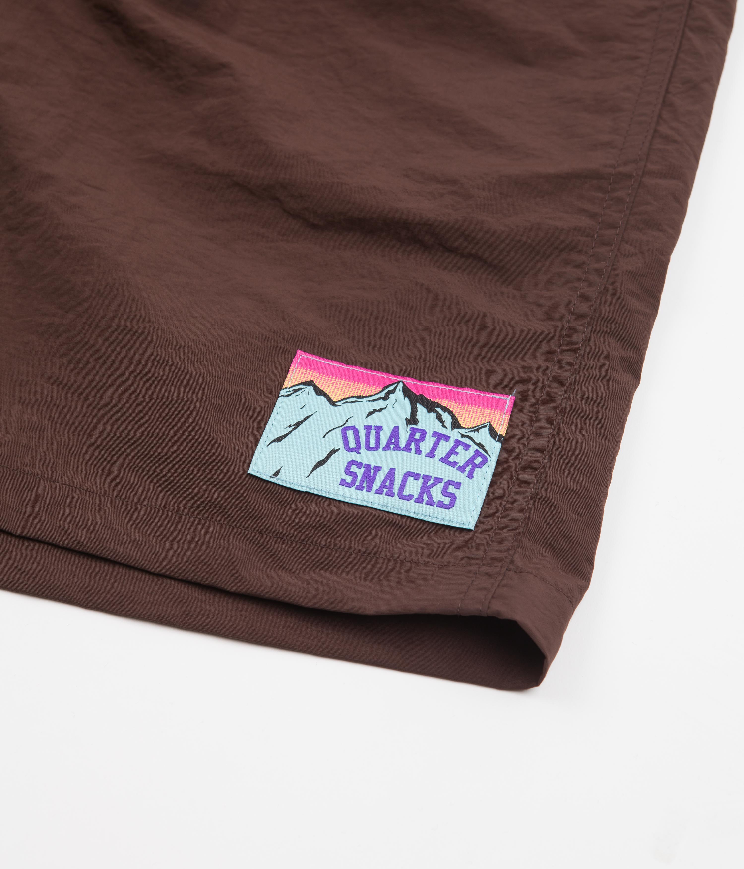 Quartersnacks Hiking Shorts - Brown - Image 4