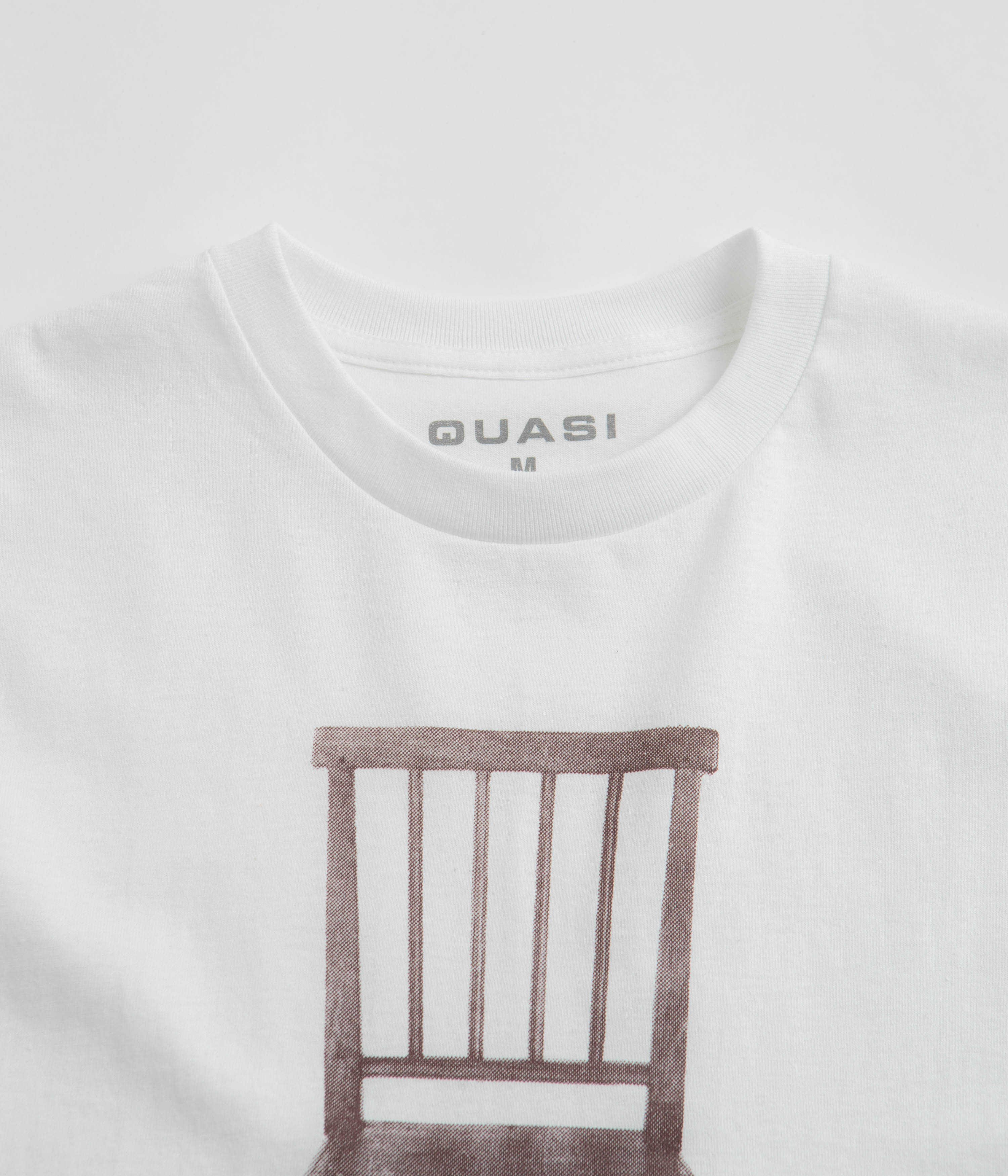 Quasi Chair T-Shirt - White - Image 2