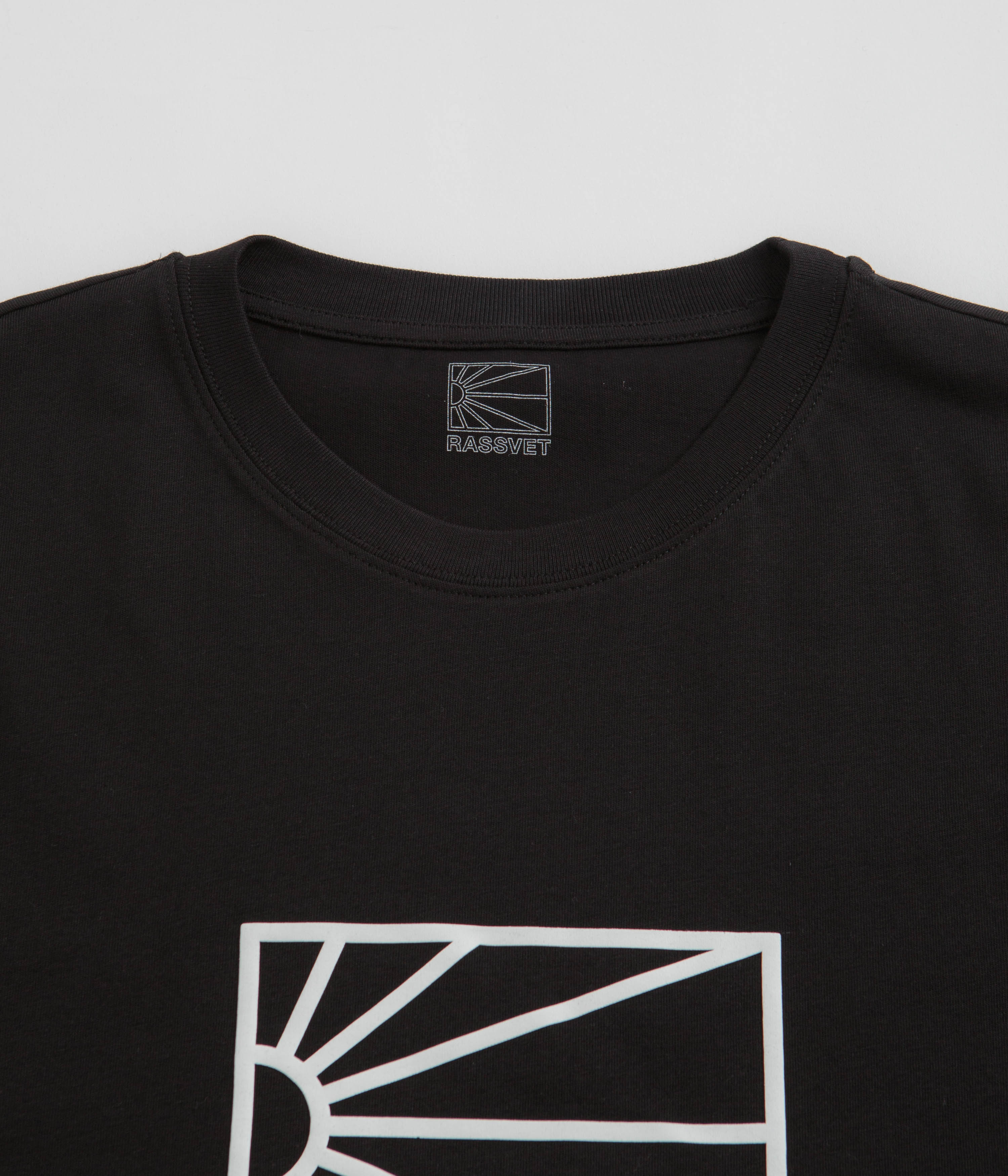 Rassvet Big Logo T-Shirt - Black - Image 2