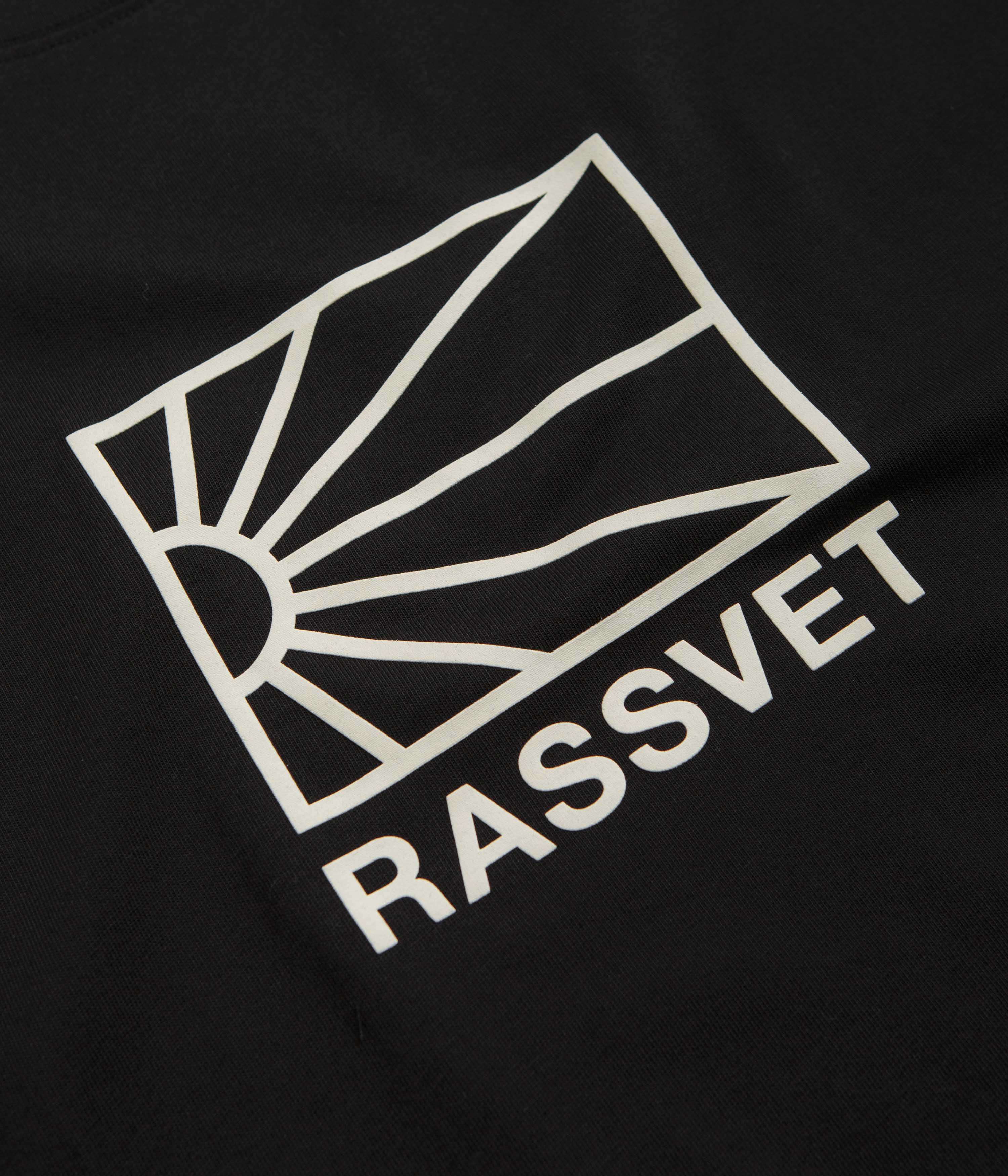 Rassvet Logo T-Shirt - Black - Image 2