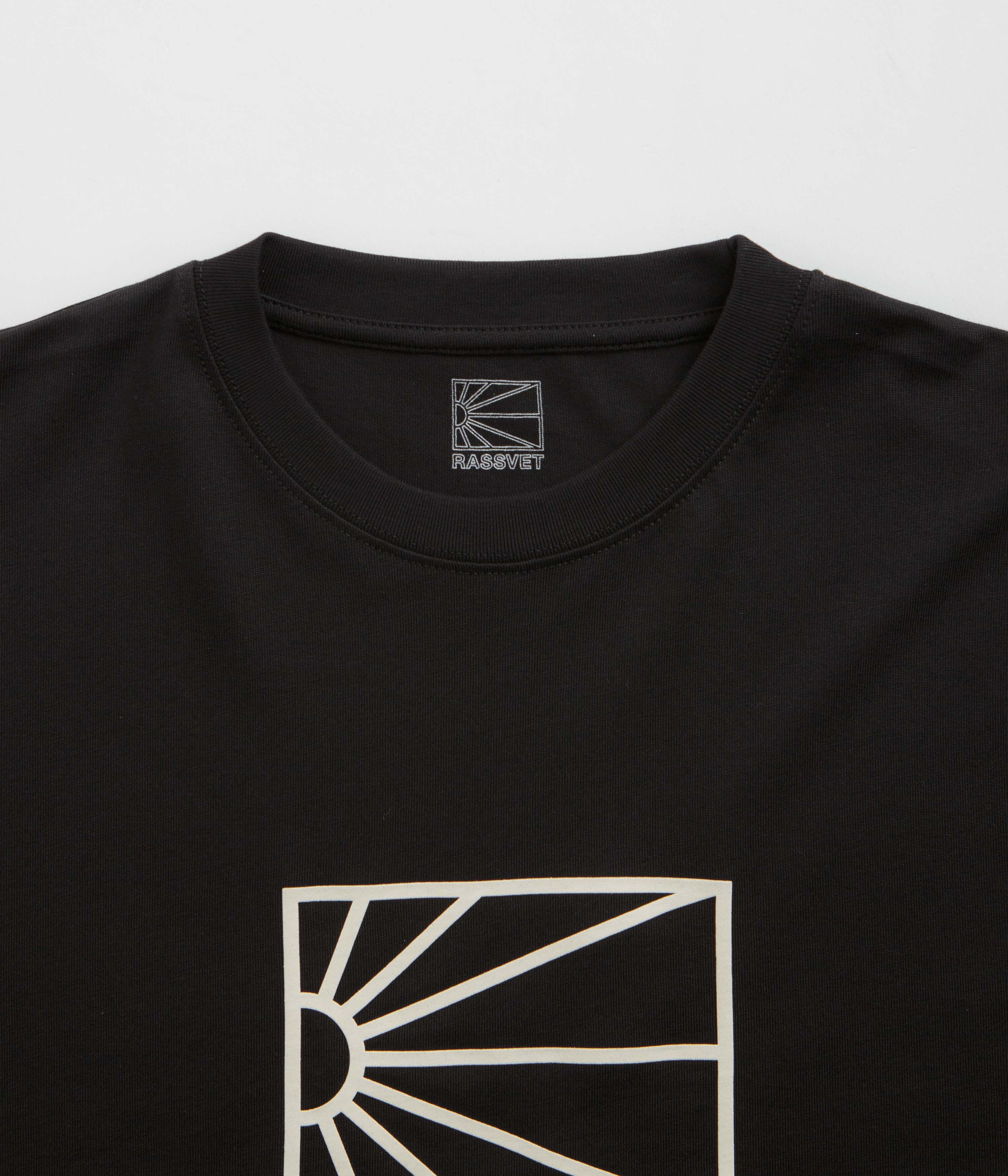 Rassvet Logo T-Shirt - Black - Image 3