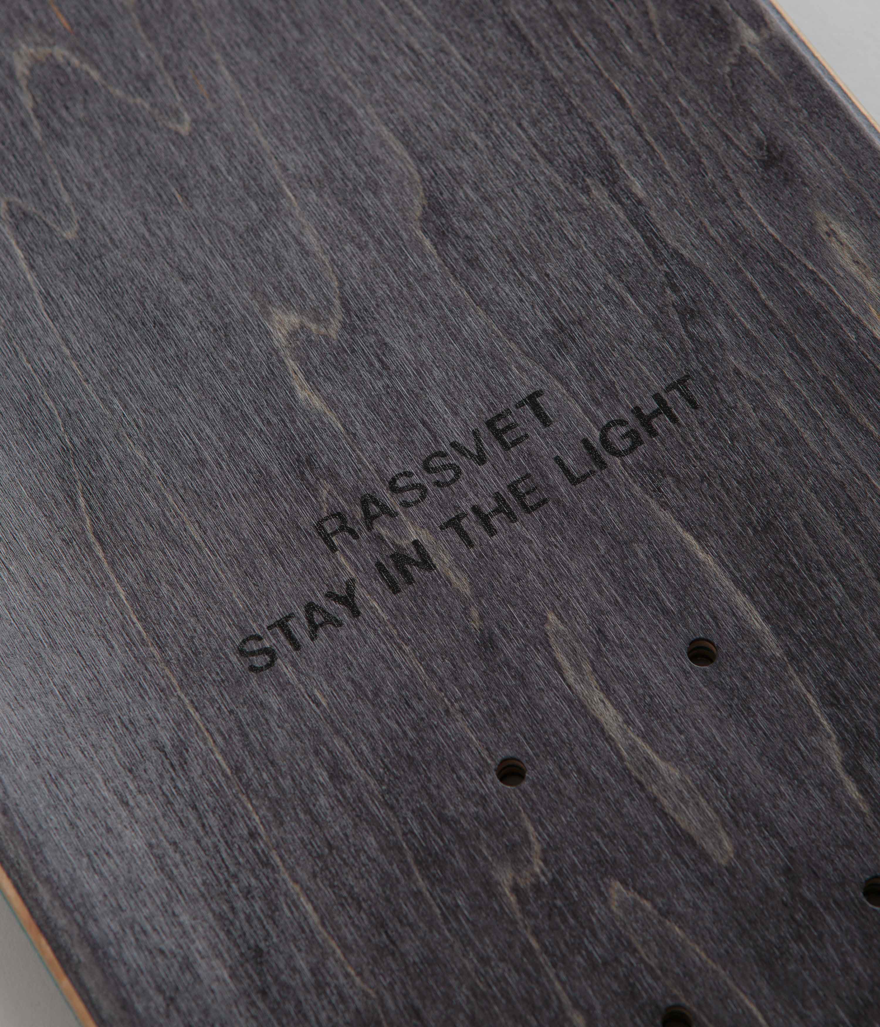 Rassvet Mesh Logo Deck - Black - 8.5" - Image 3