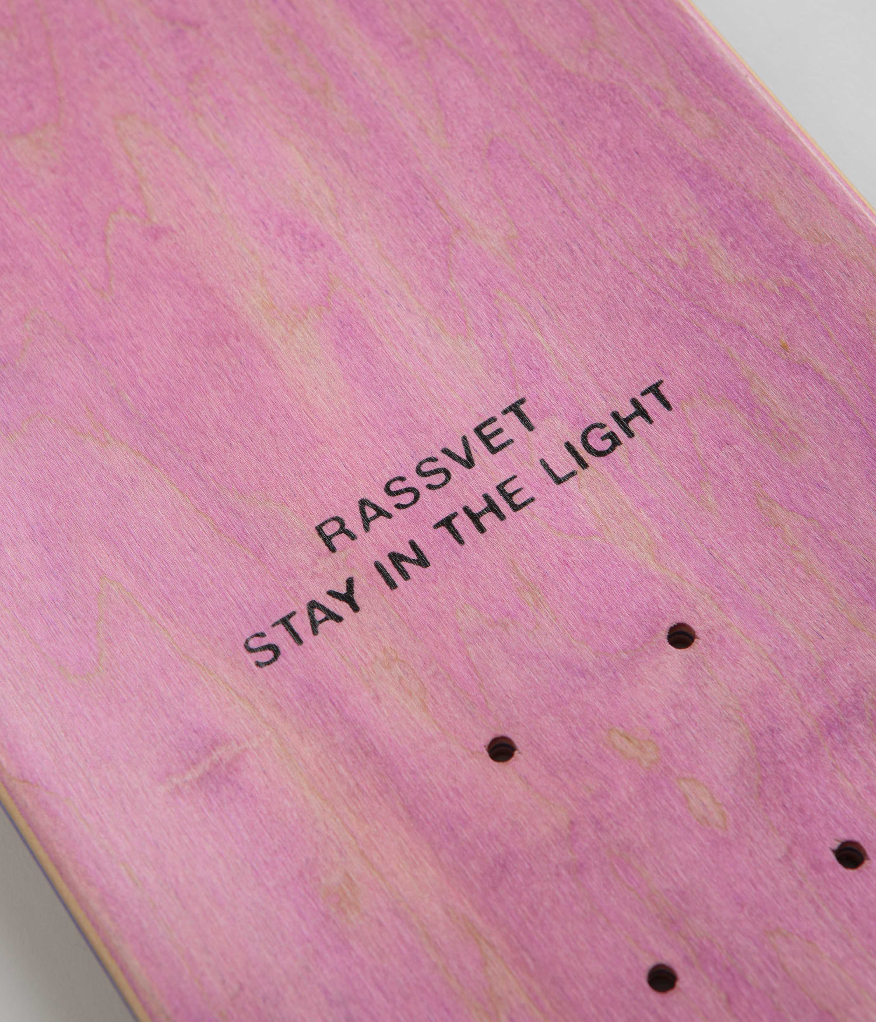 Rassvet Mesh Logo Deck - White - 8.125" - Image 3