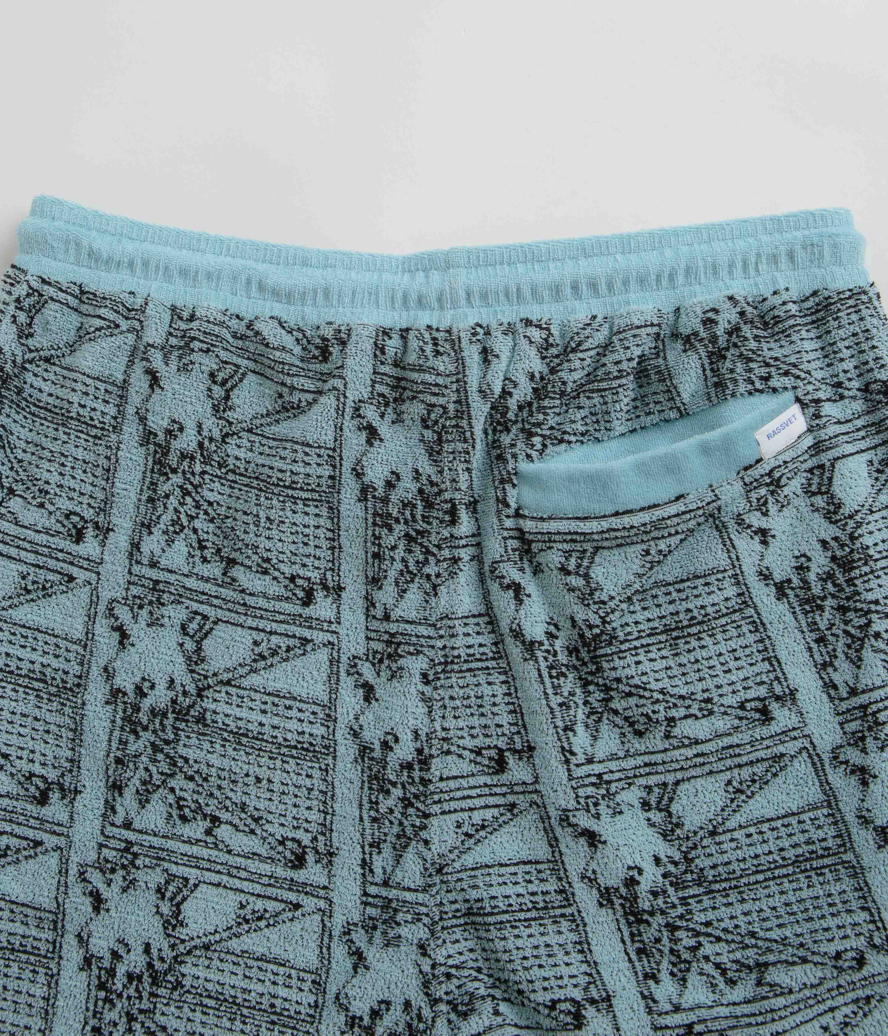 Rassvet Miami Terry Shorts - Light Blue - Image 6