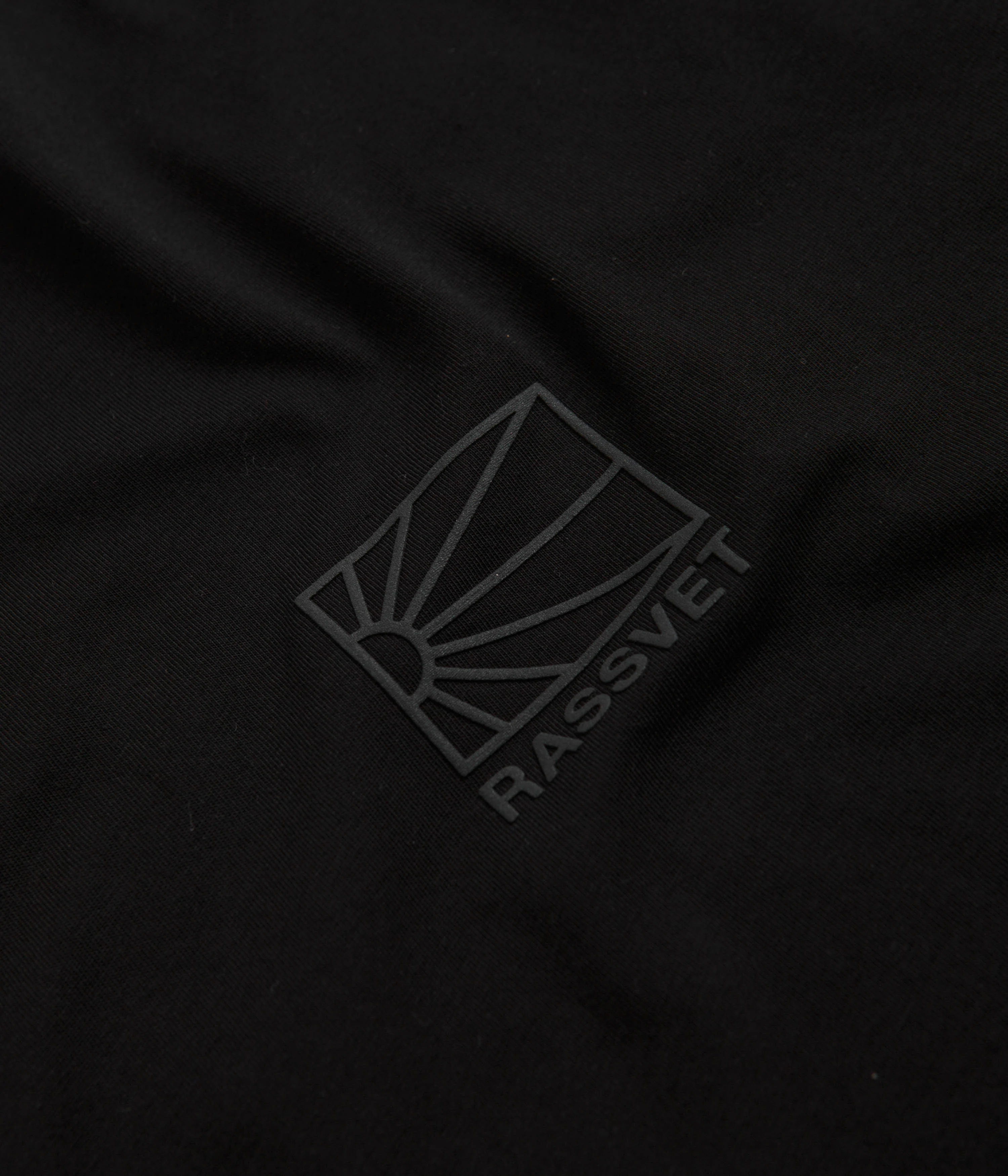 Rassvet Mini Logo T-Shirt - Black - Image 2