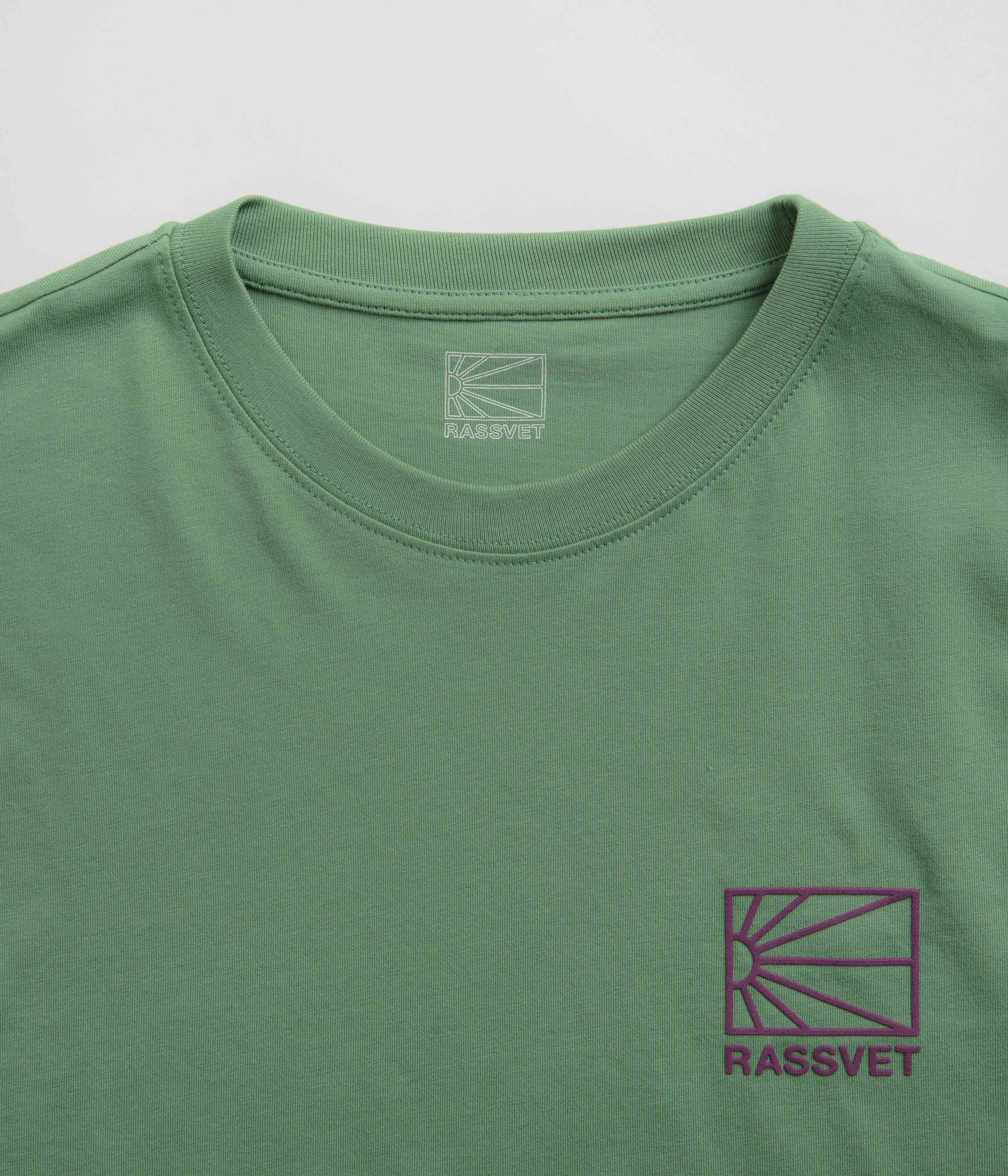 Rassvet Mini Logo T-Shirt - Khaki - Image 3