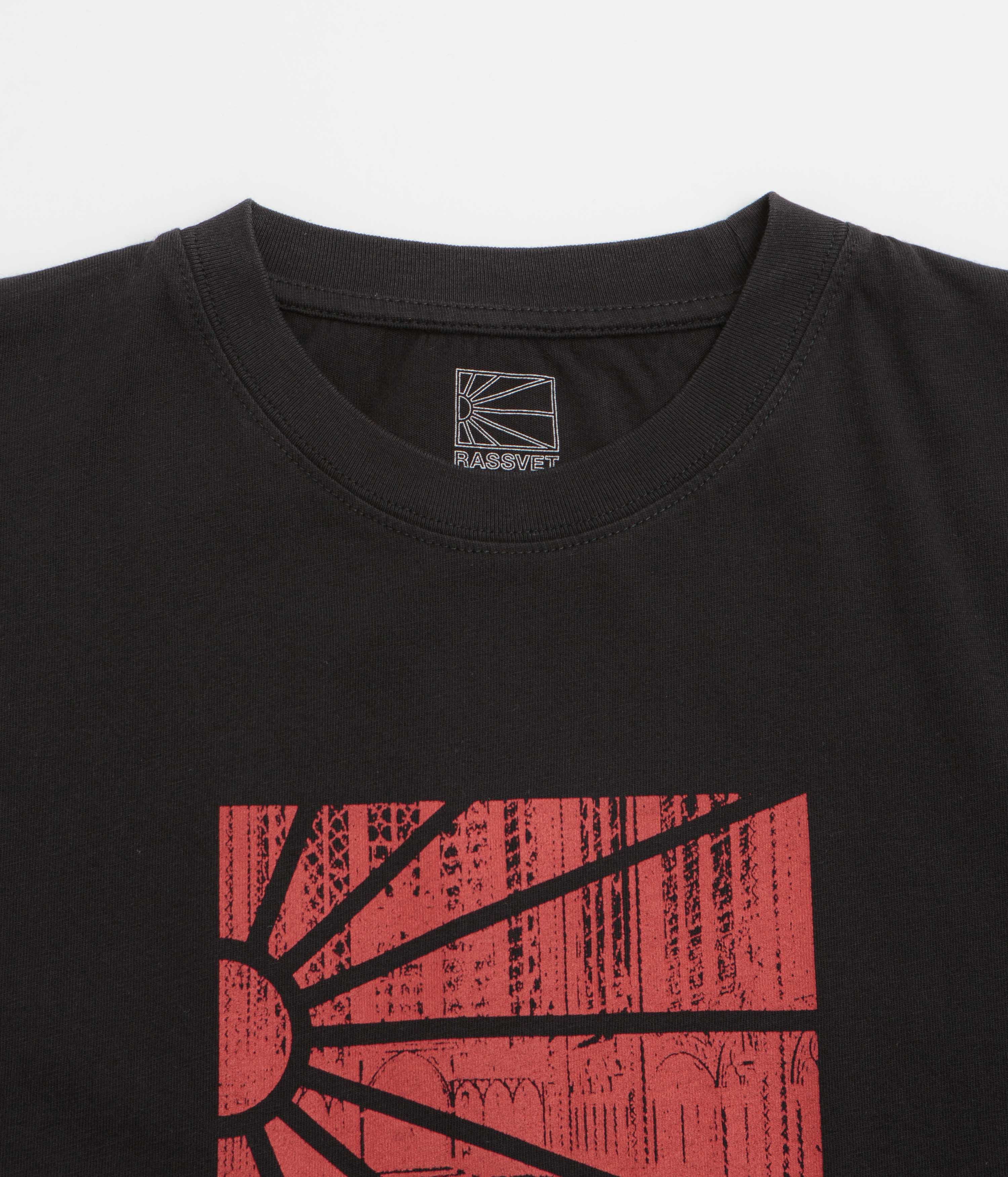 Rassvet Ray Logo T-Shirt - Black - Image 3