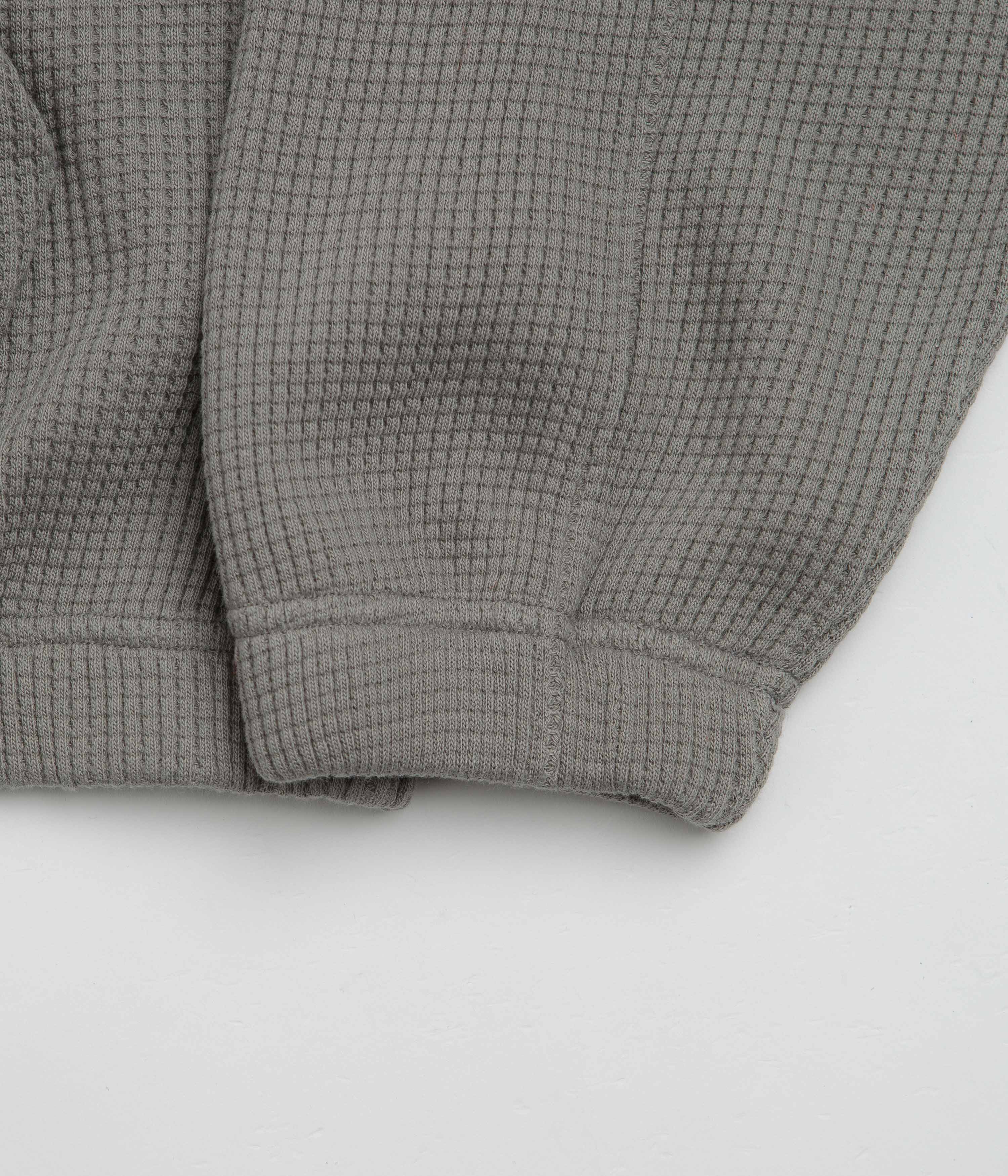 ROA Bee Sun Faded Zip Up Hoodie - Grey - Image 5