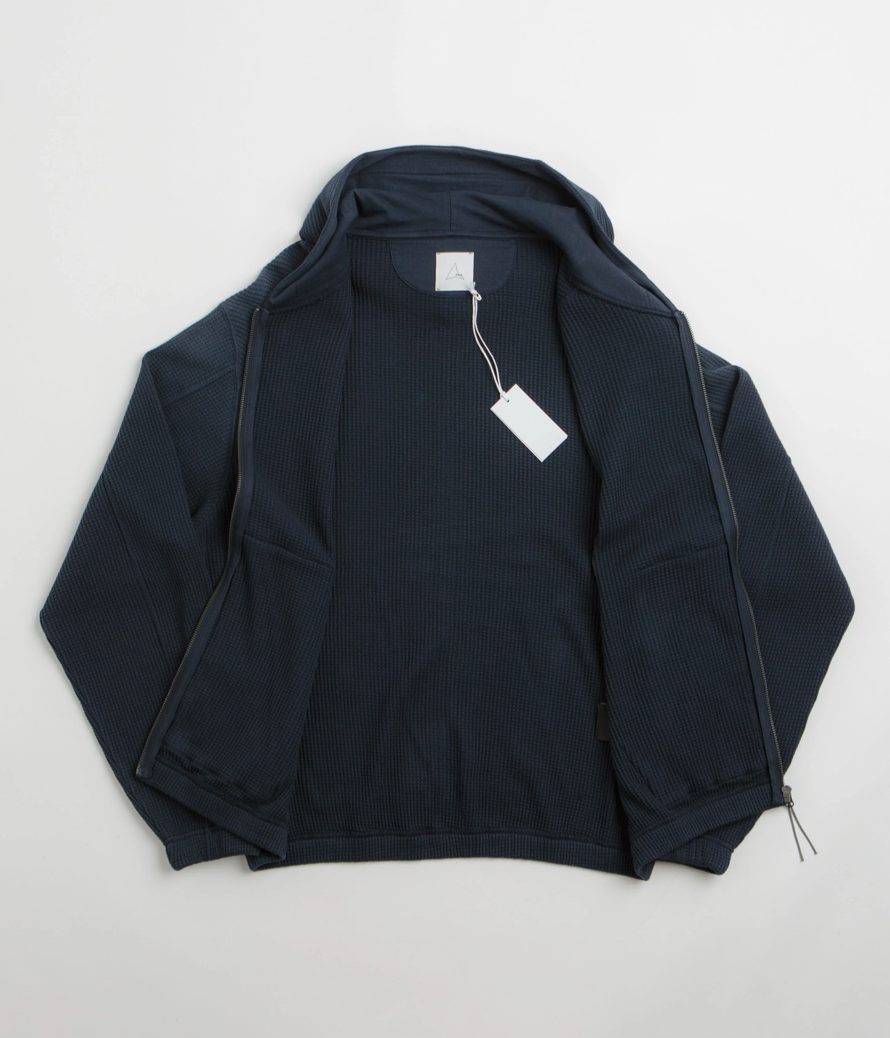 ROA Bee Sun Faded Zip Up Hoodie - Navy - Image 2