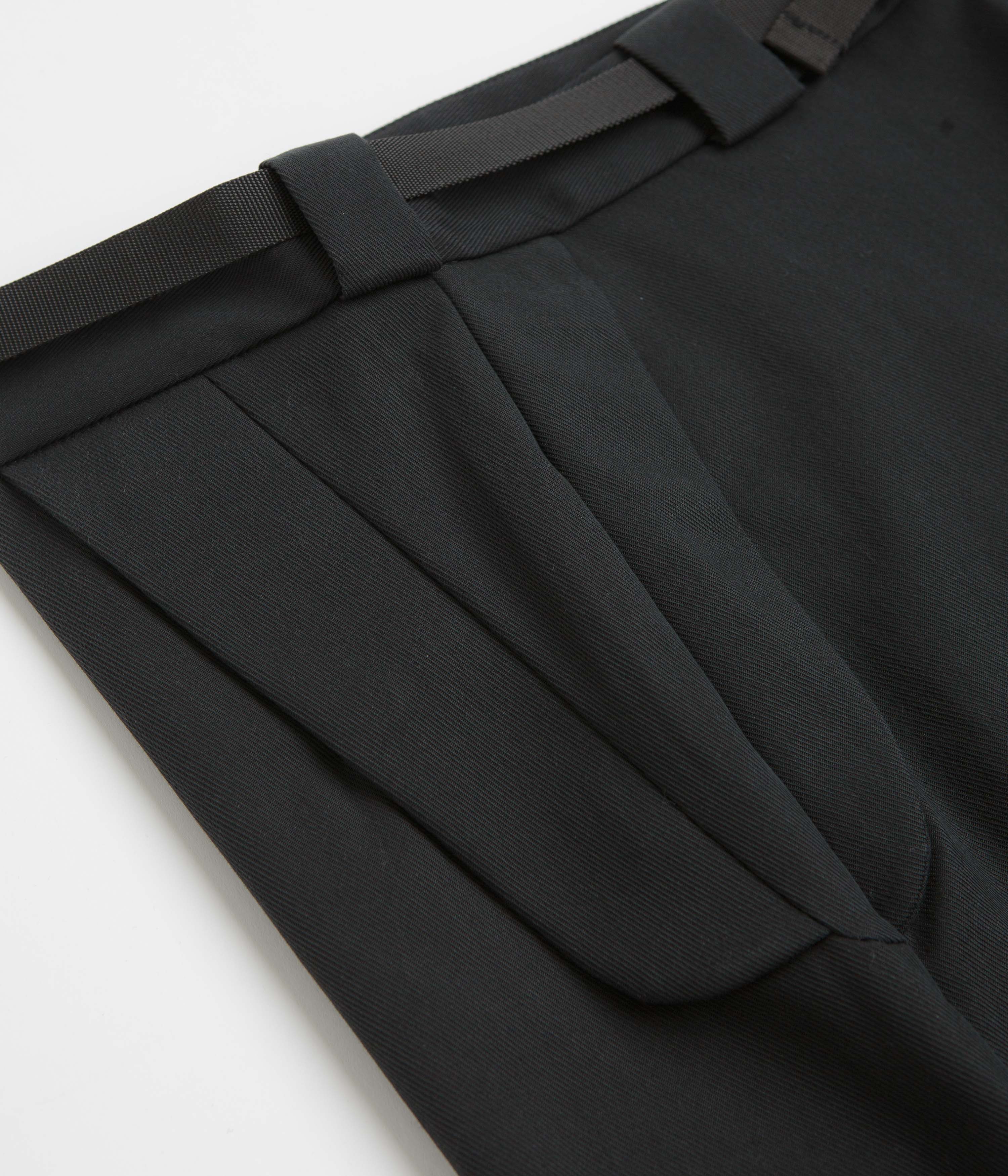 ROA Buckle Chino Trousers - Black - Image 10