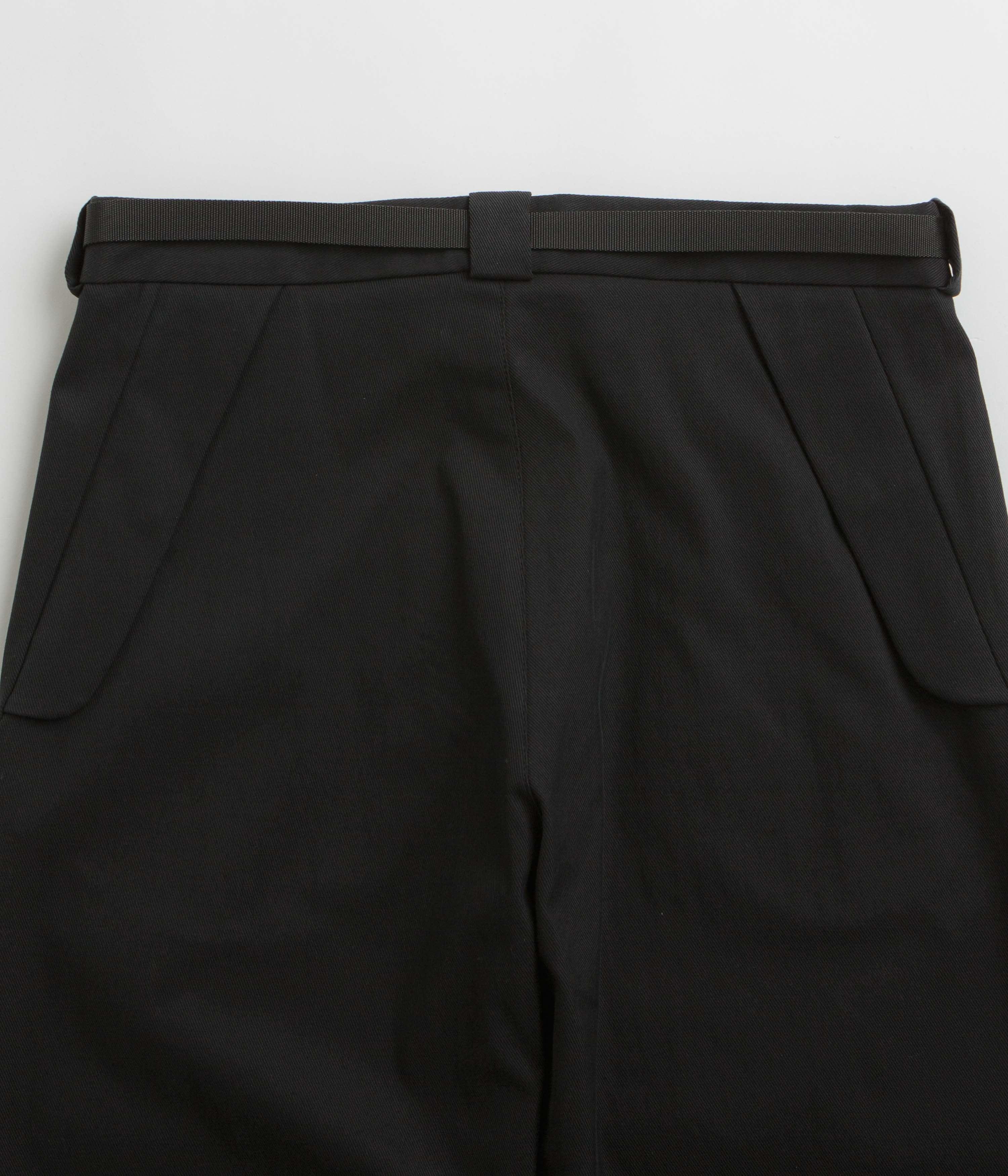 ROA Buckle Chino Trousers - Black - Image 6
