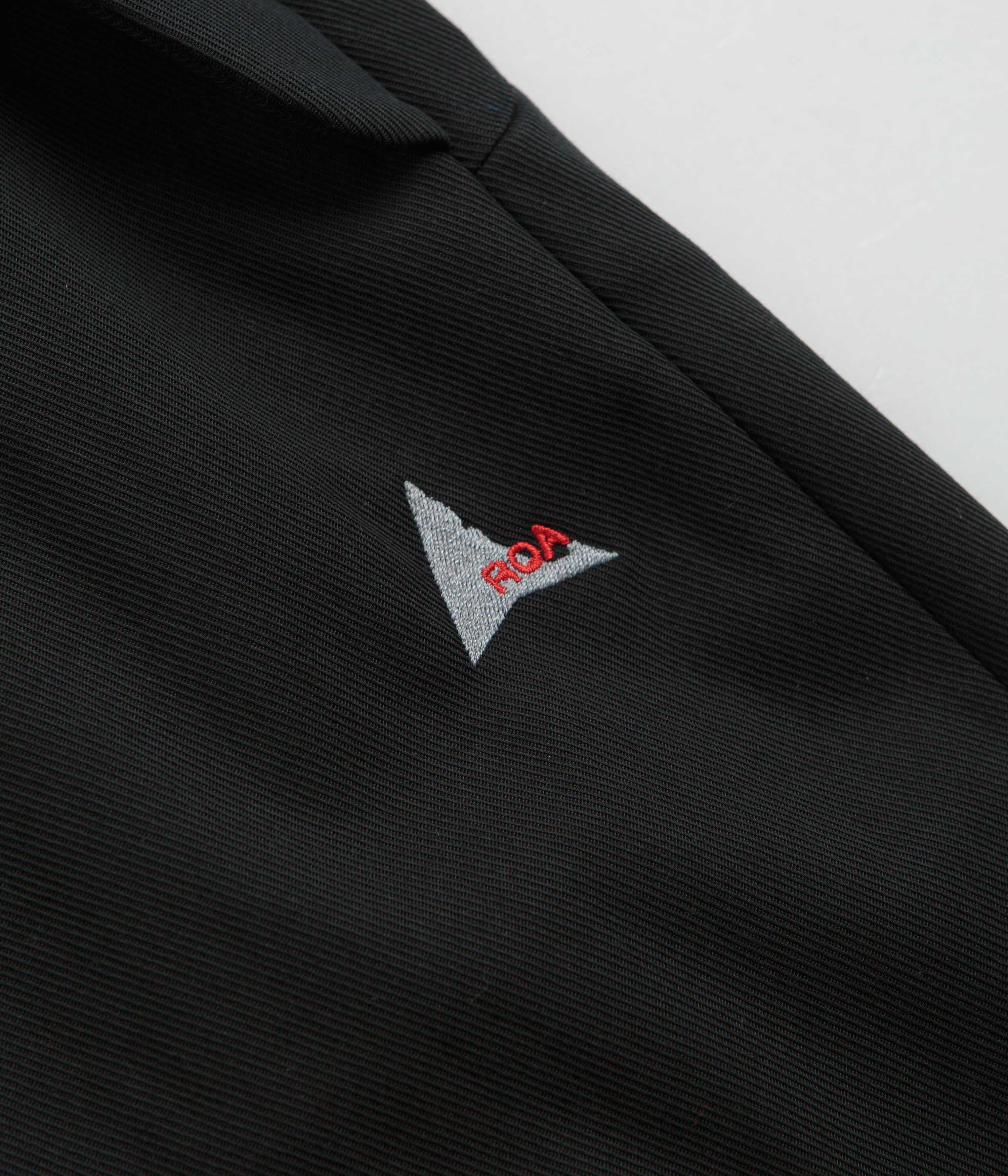 ROA Buckle Chino Trousers - Black - Image 7