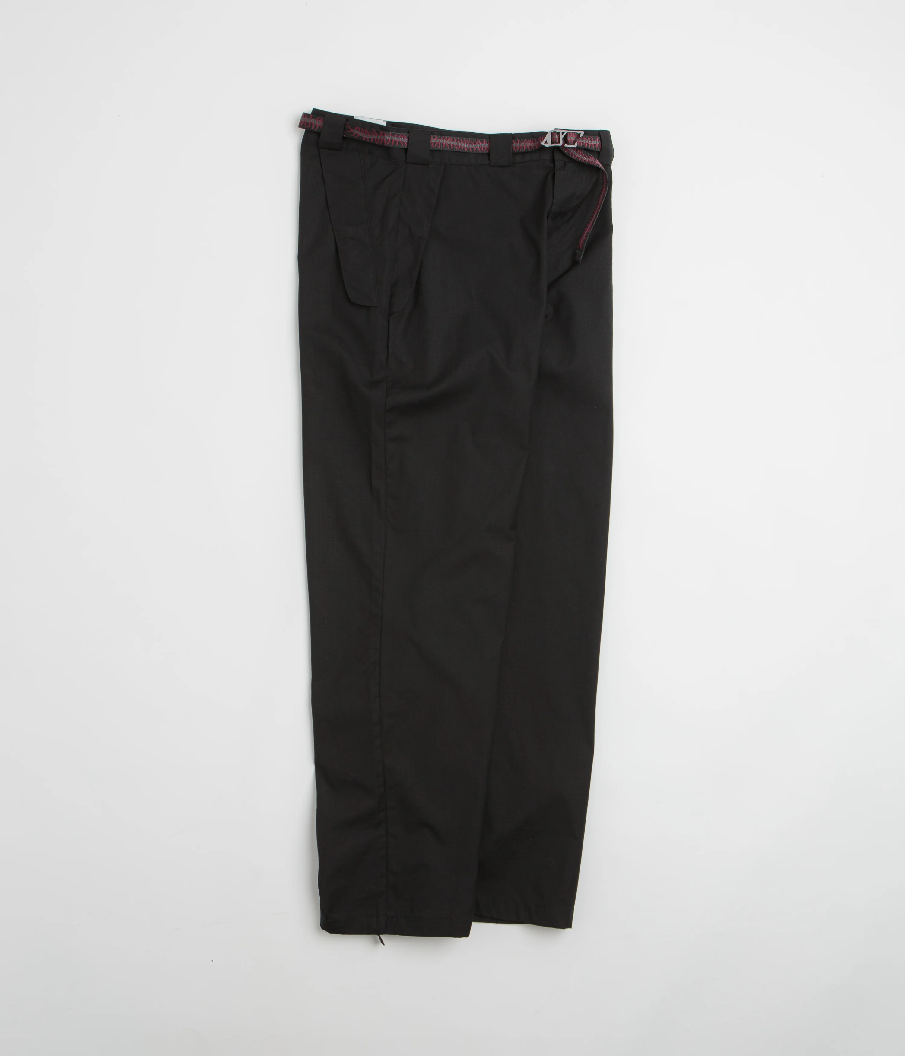 ROA Centipede Buckle Chino Pants - Black - Image 2