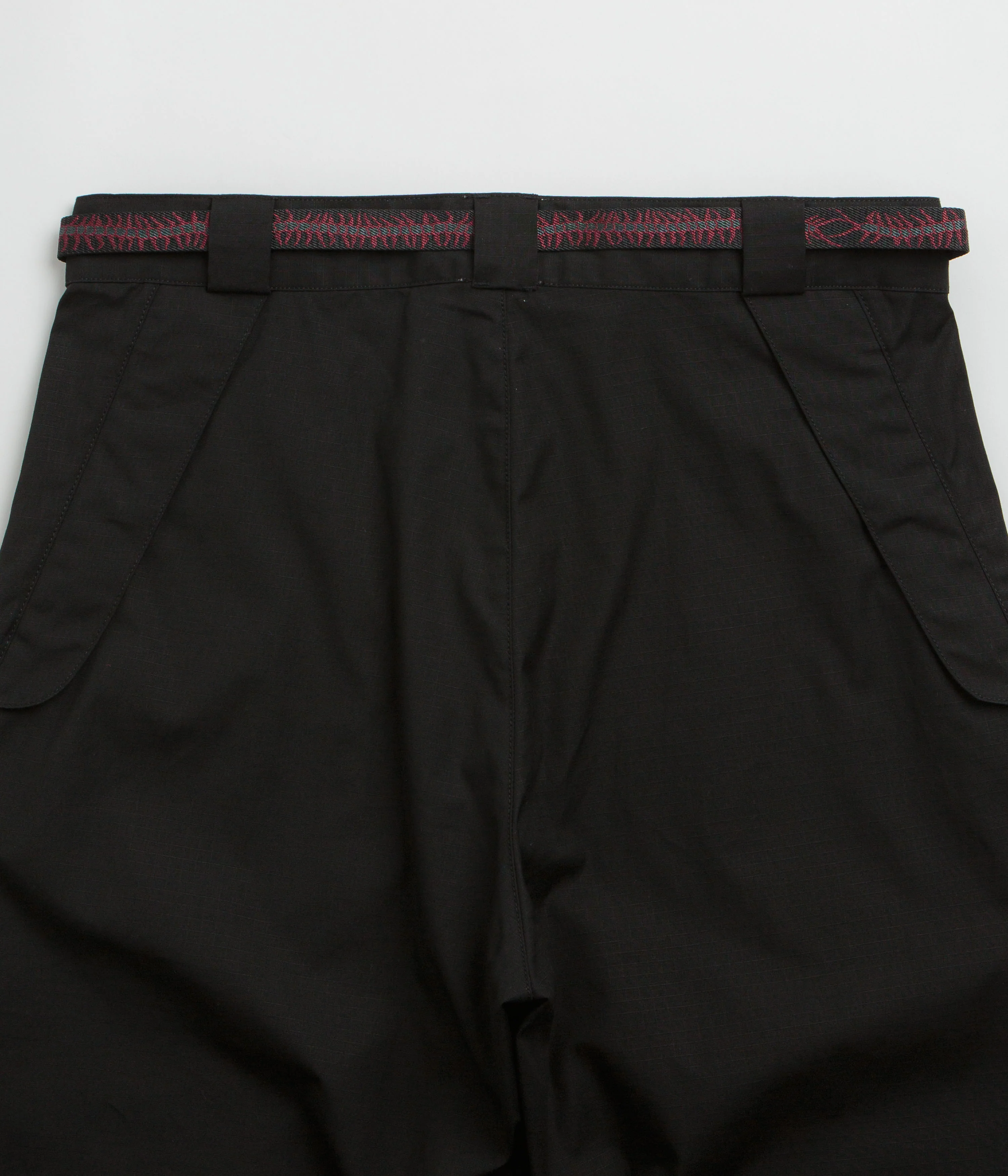 ROA Centipede Buckle Chino Pants - Black - Image 6