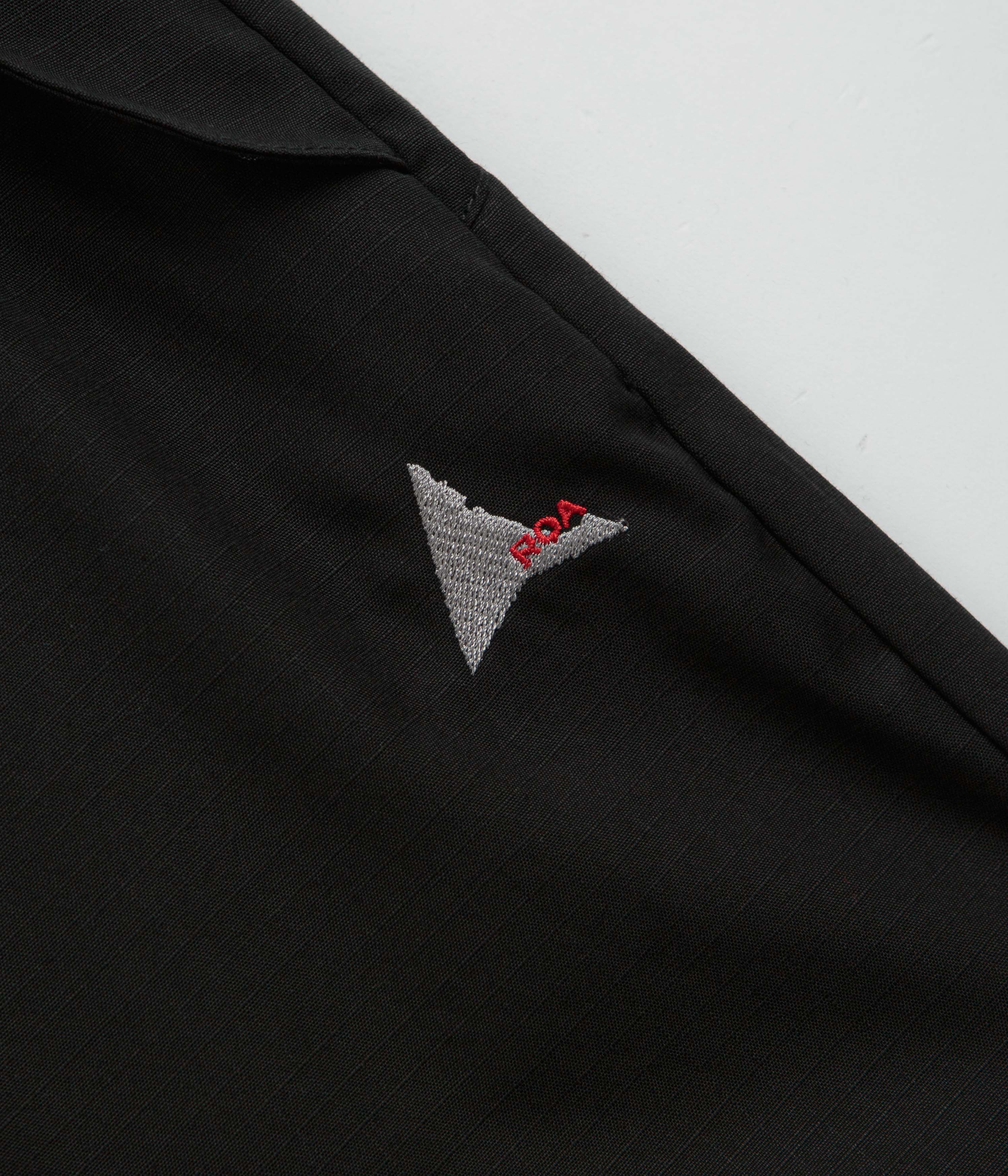 ROA Centipede Buckle Chino Pants - Black - Image 7