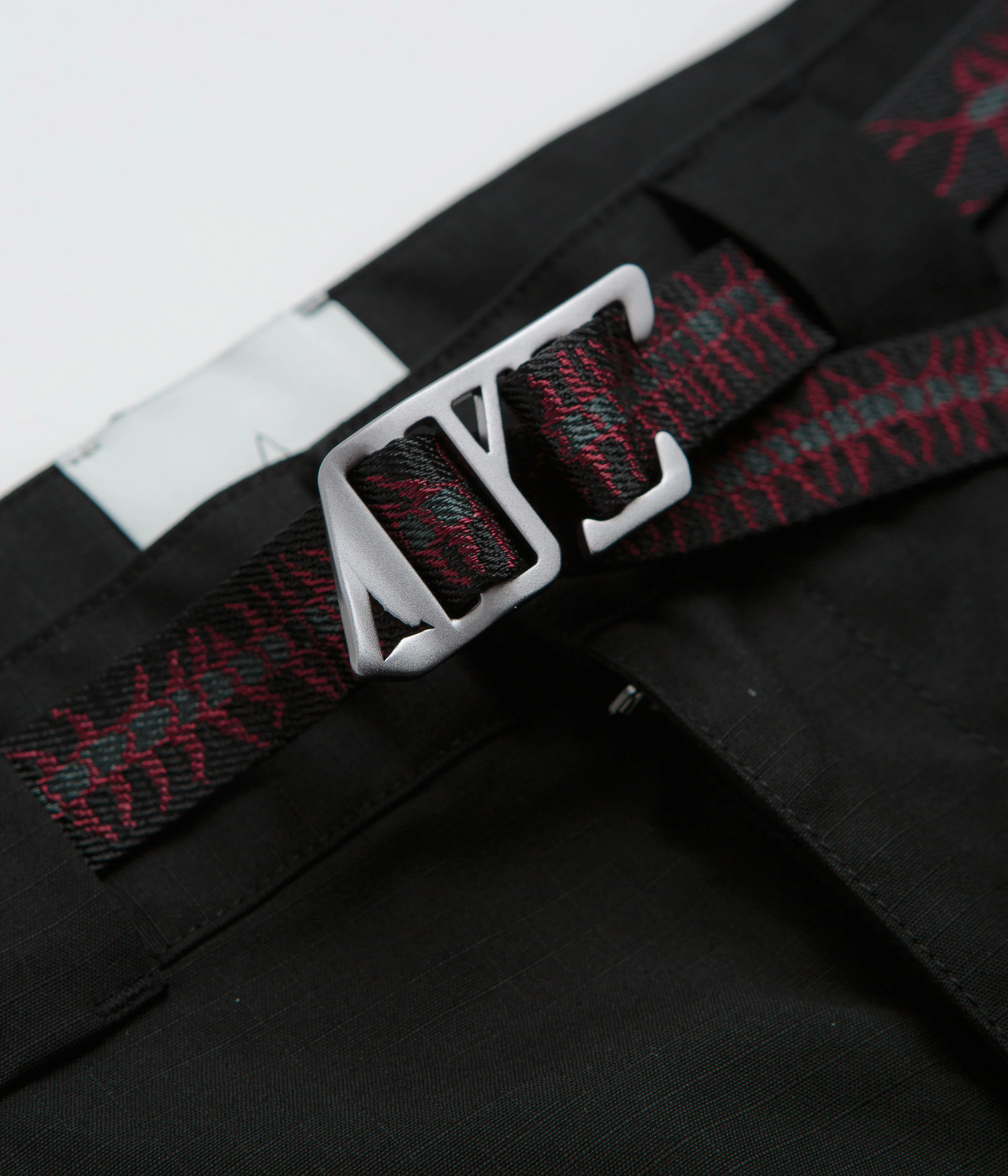 ROA Centipede Buckle Chino Pants - Black - Image 8
