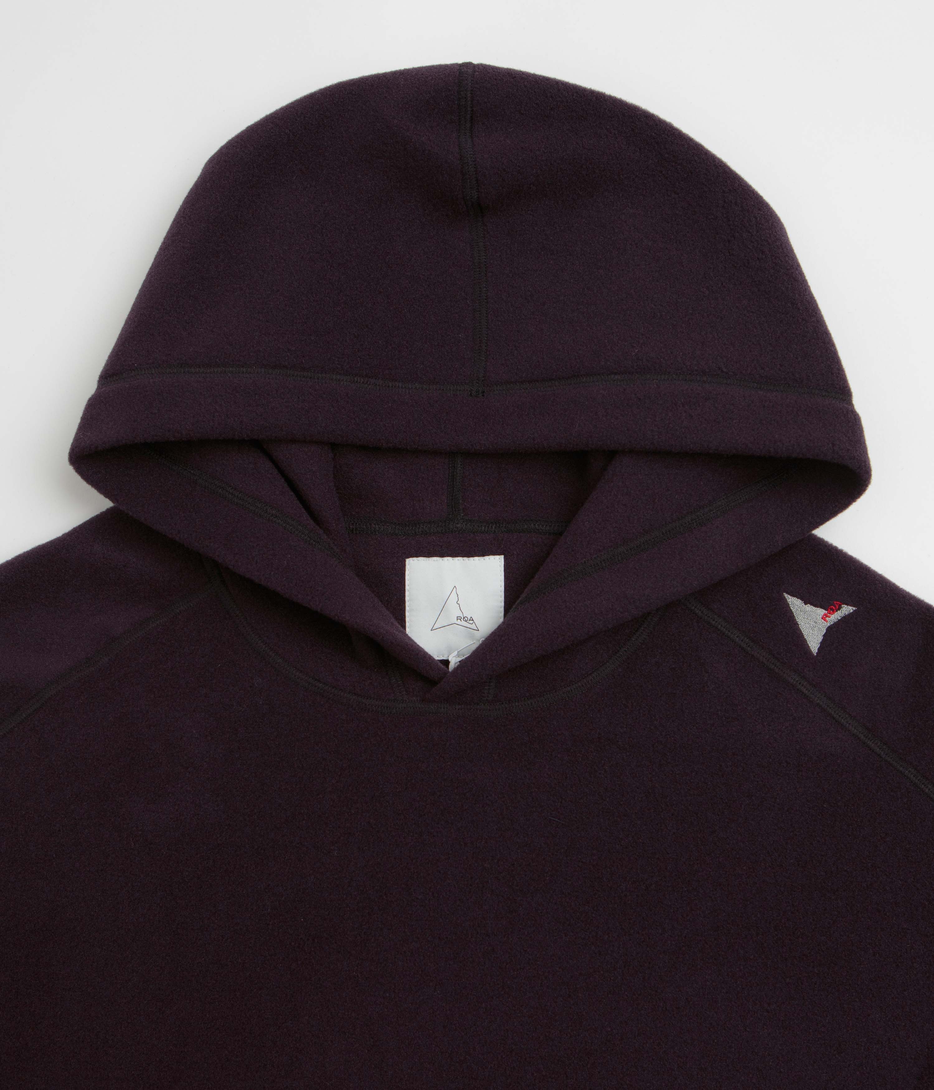 ROA Drowi Polartec 100 Series Fleece Hoodie - Purple - Image 2