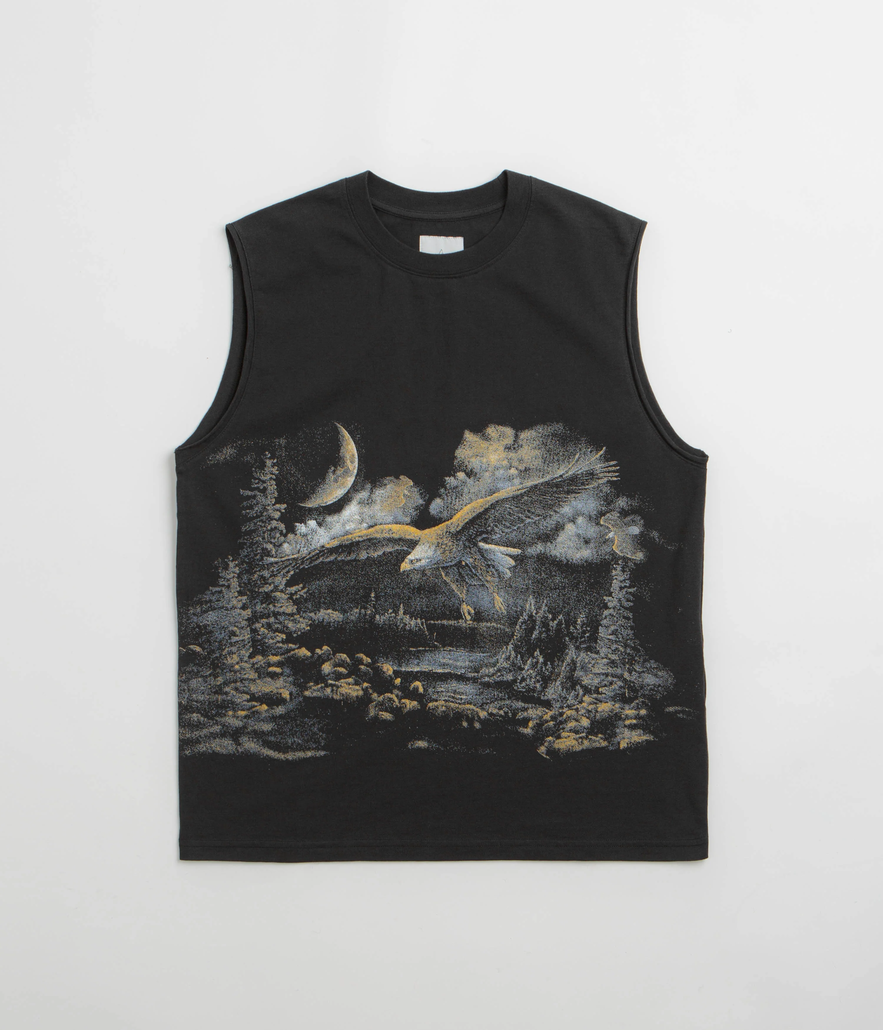 ROA Fai Sleeveless T-Shirt - Washed Black