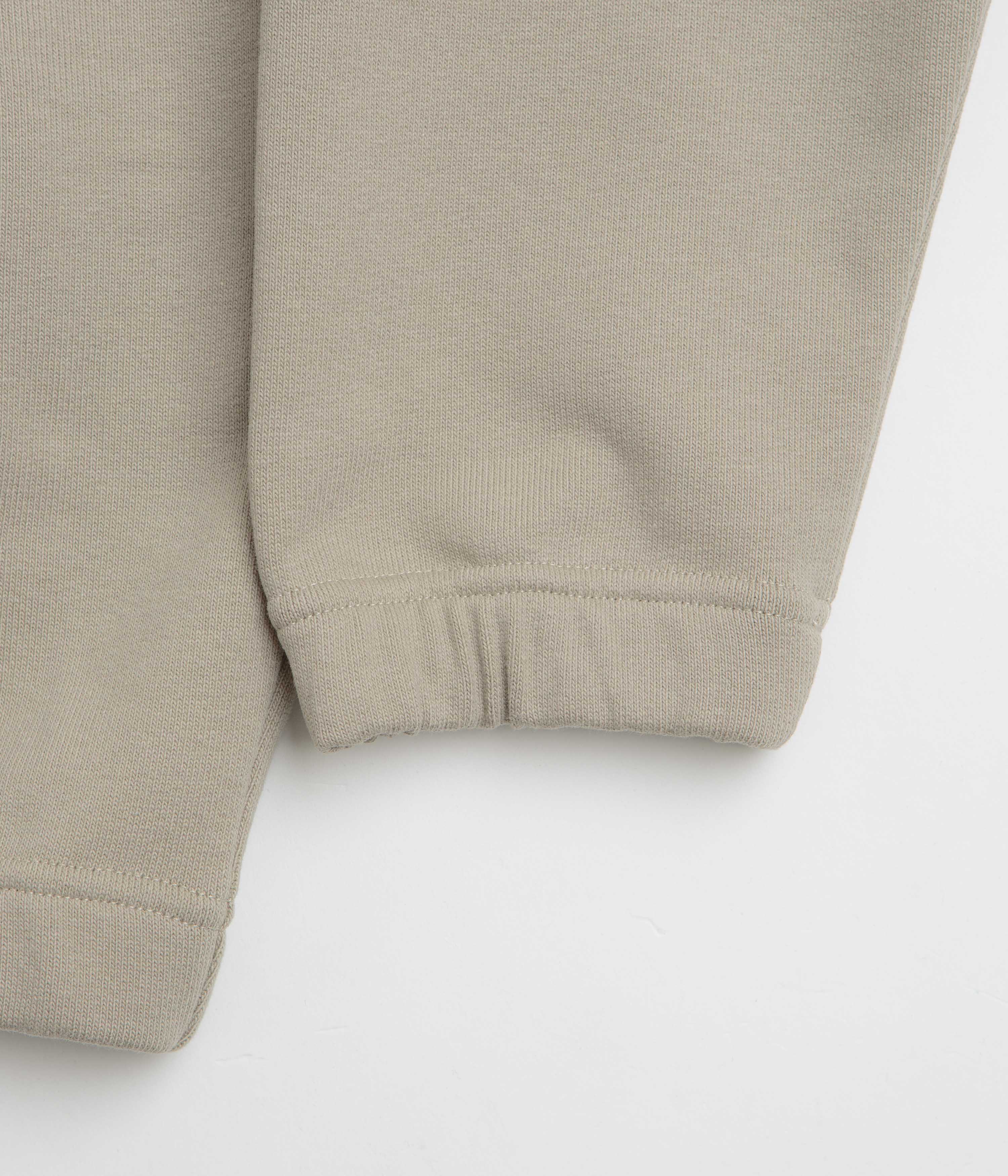ROA Heavy Half Zip Sweatshirt - Taupe - Image 2