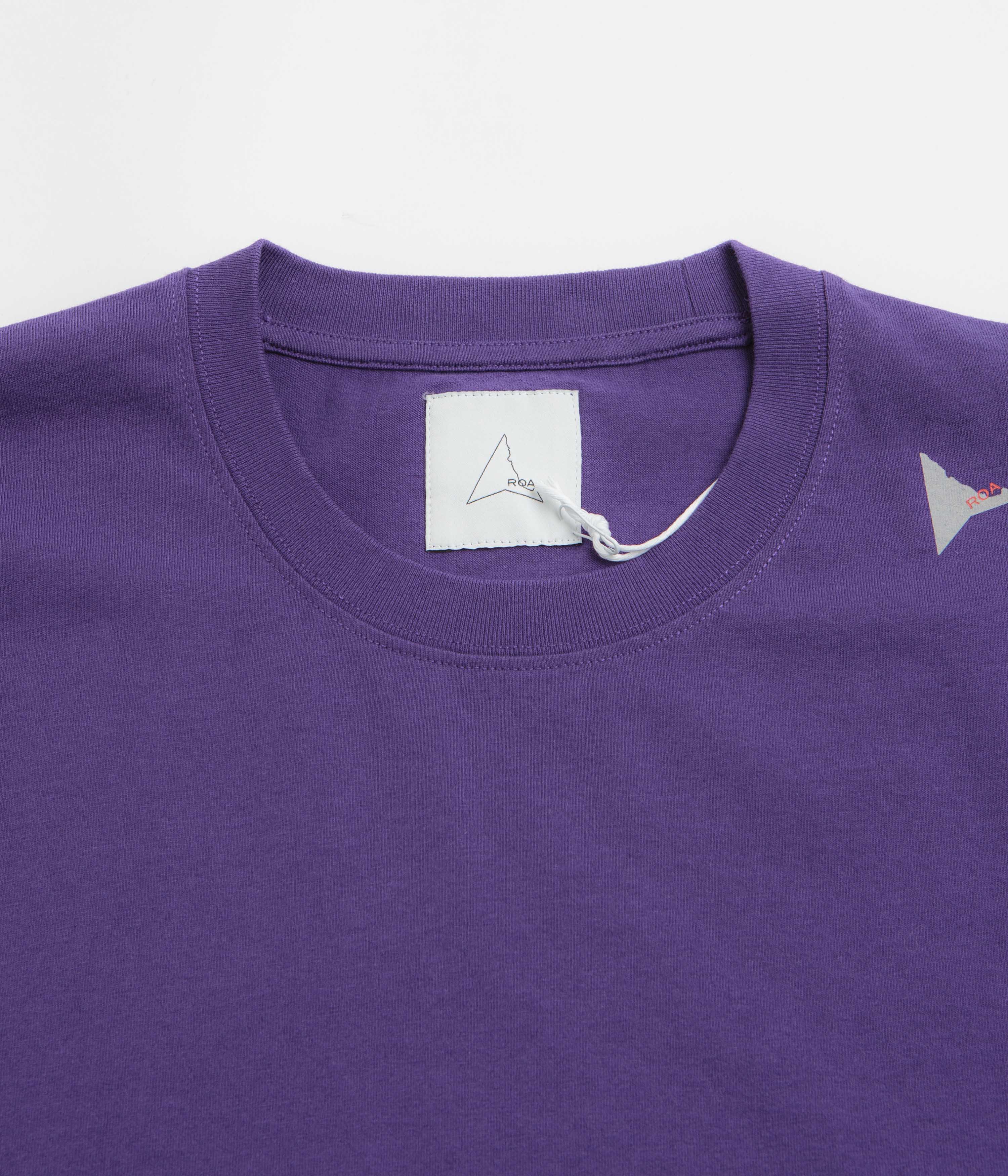 ROA Logo T-Shirt - Purple - Image 2