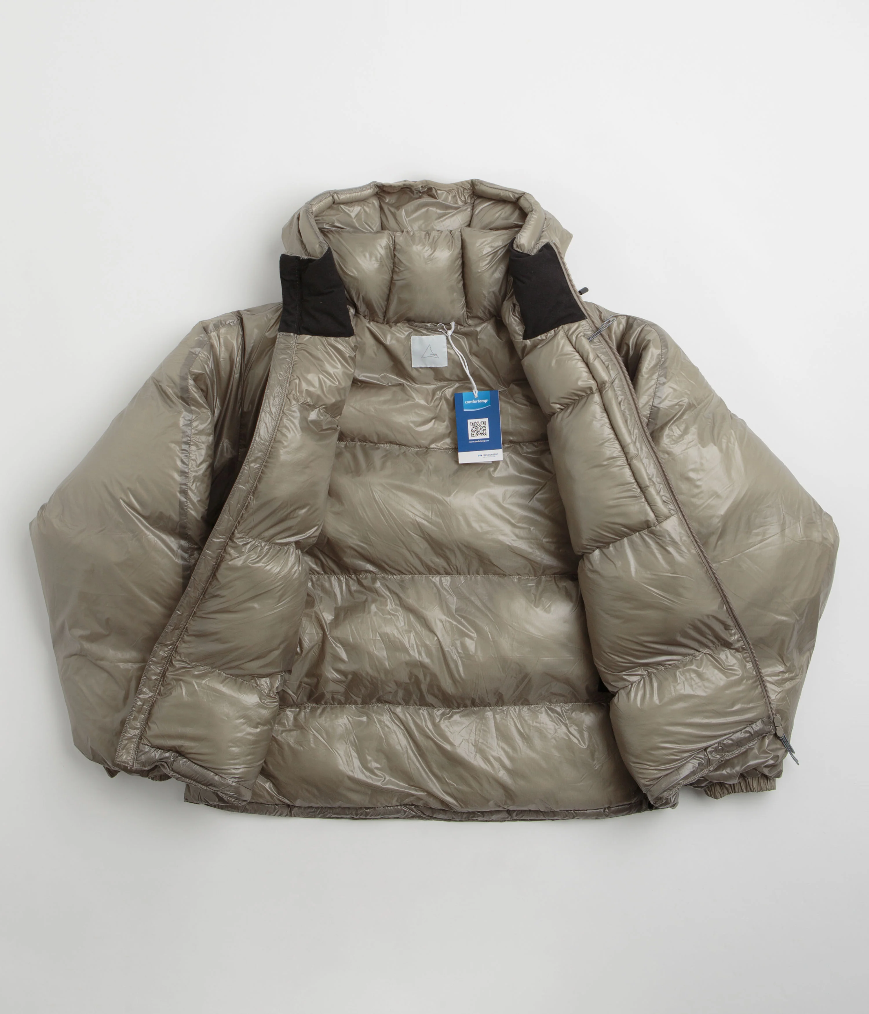 ROA Smooth Down Jacket - Taupe - Image 2