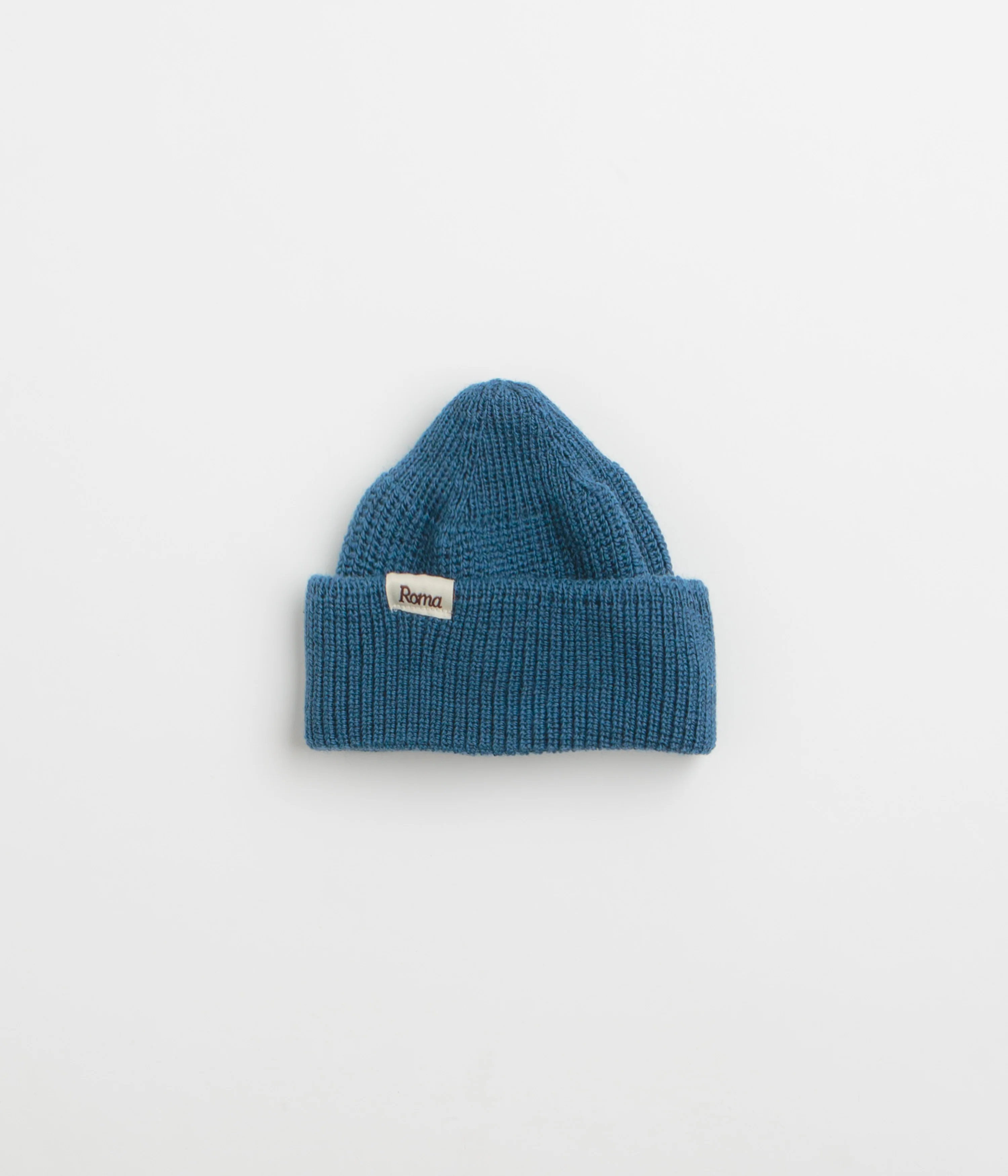 Roma Merino Knit Beanie - Indigo