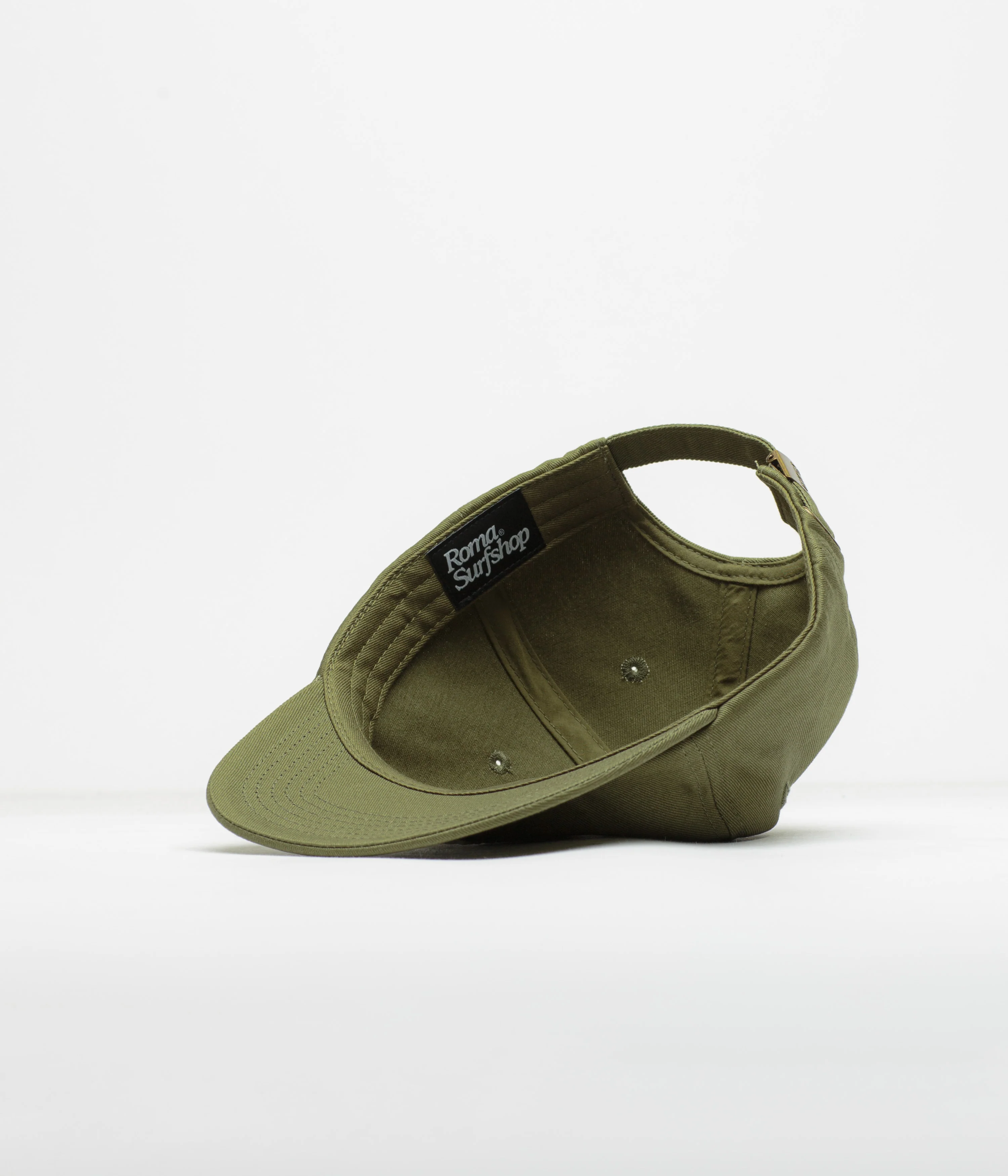 Roma RS Logo Cap - Green / White - Image 4