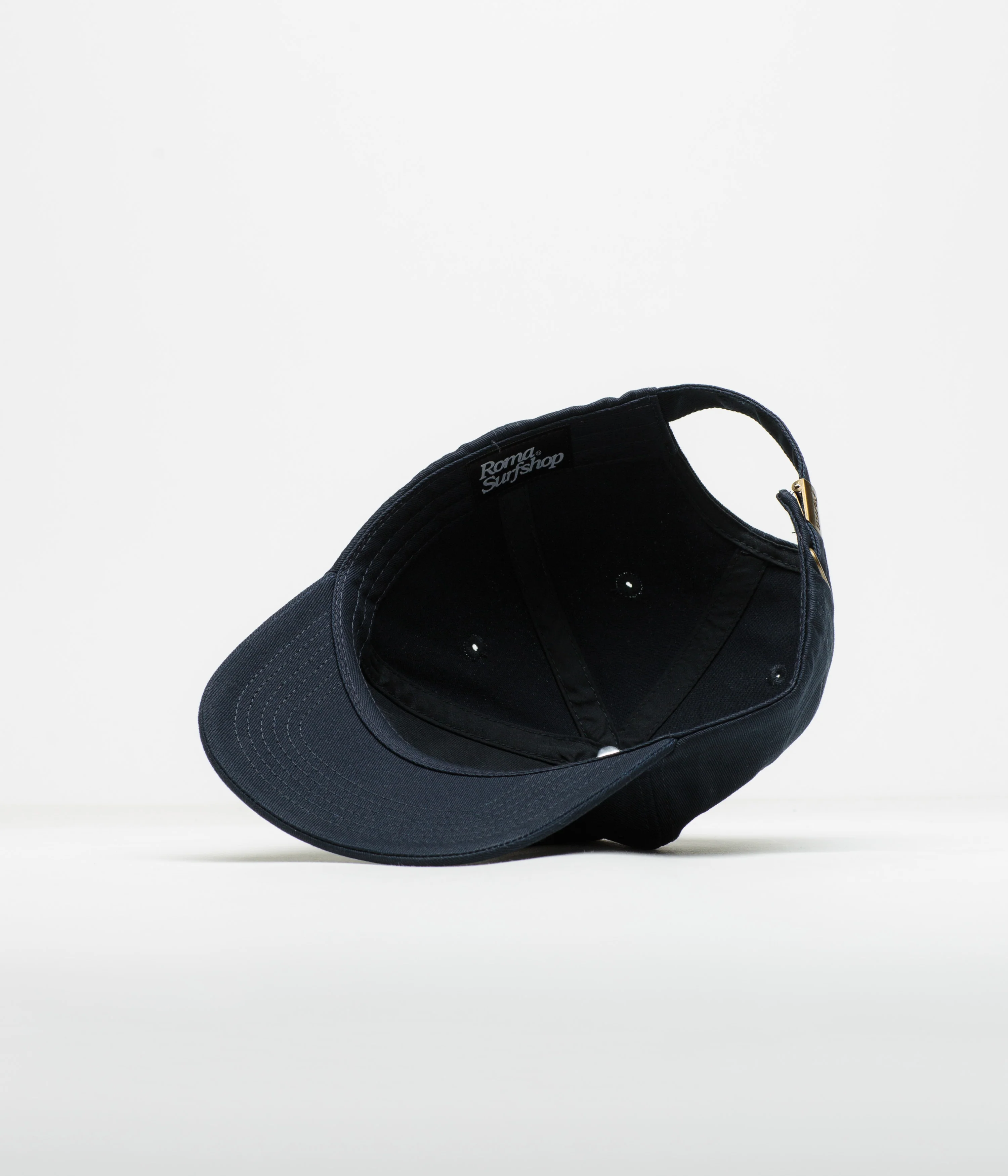 Roma RS Logo Cap - Navy / Cream - Image 4