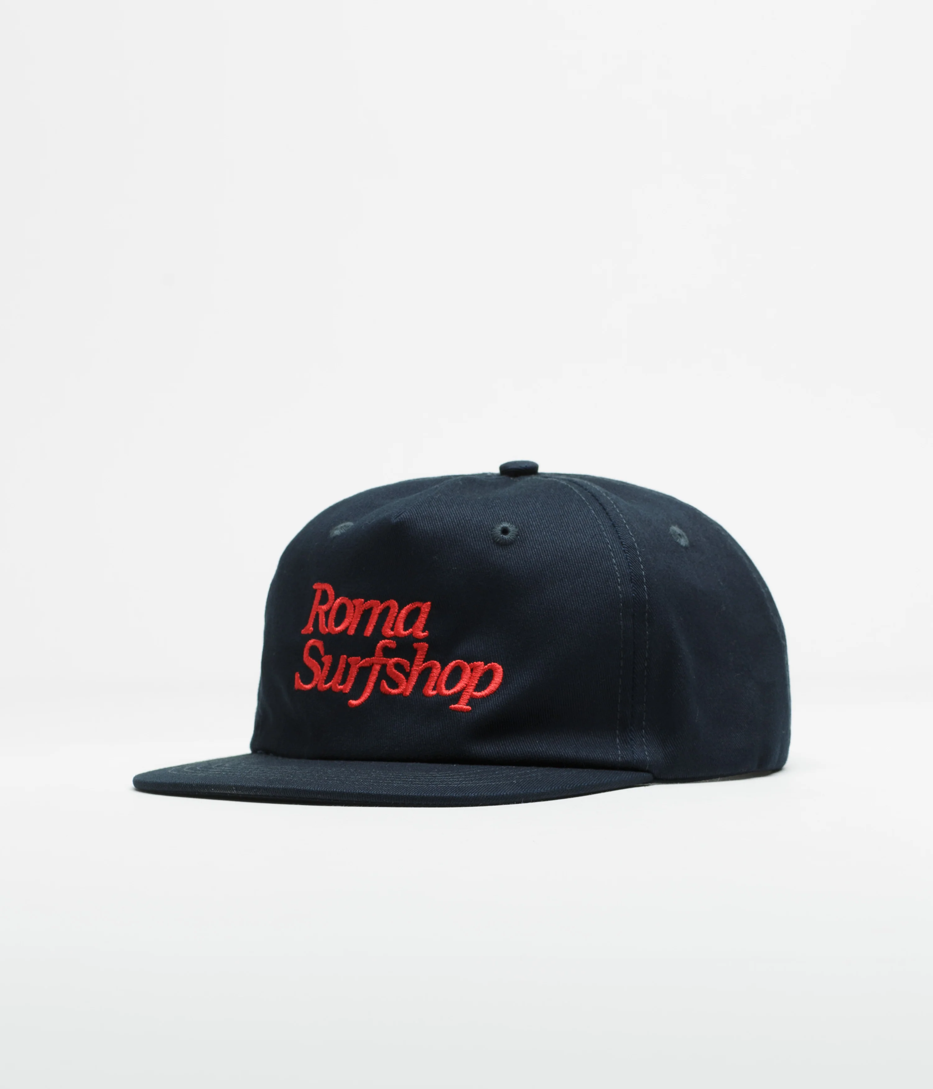 Roma Shop Cap - Navy / Red